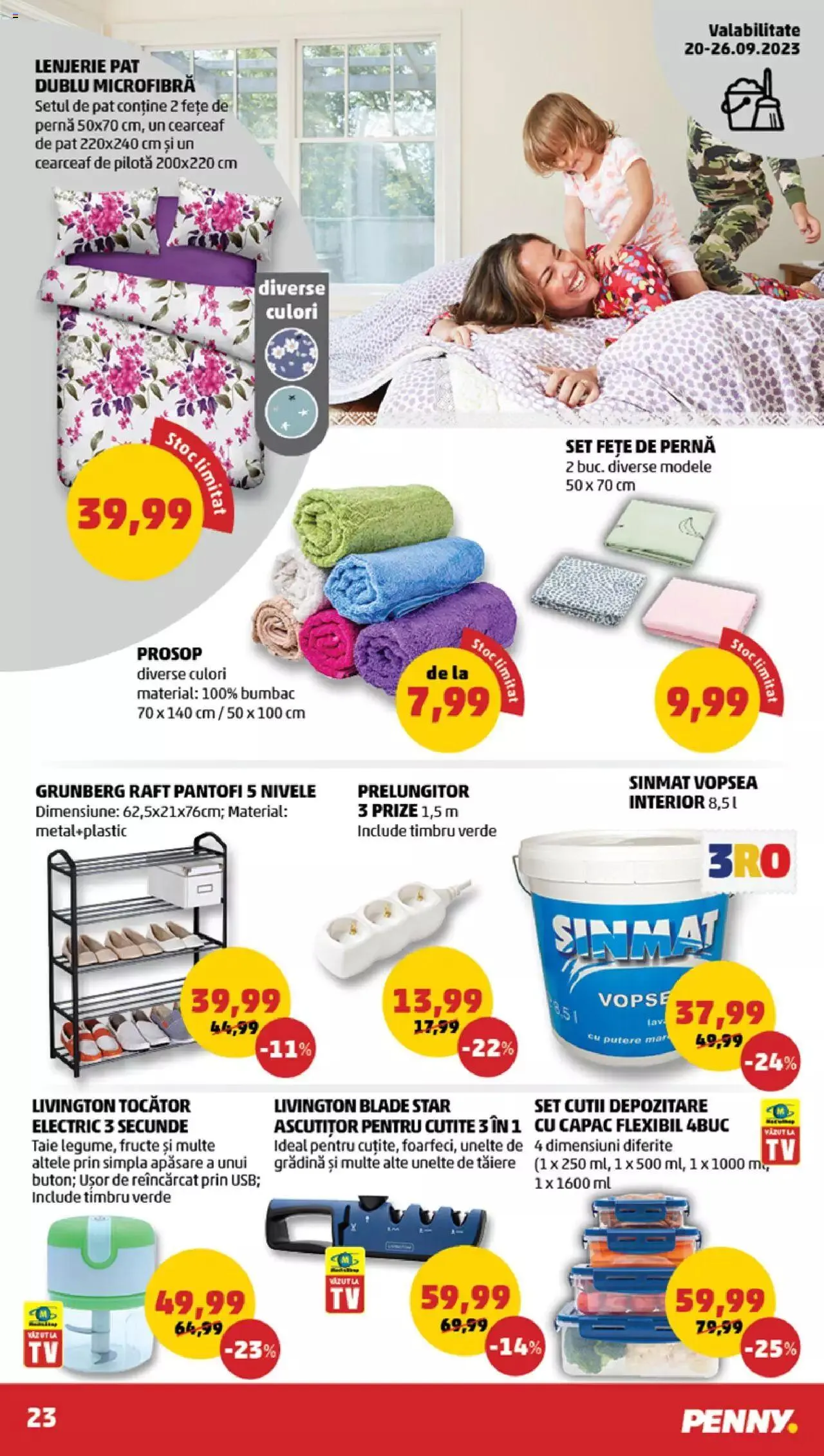 Catalog Catalog PENNY de la 20 septembrie până la 26 septembrie 2023 - Revista Pagina 23