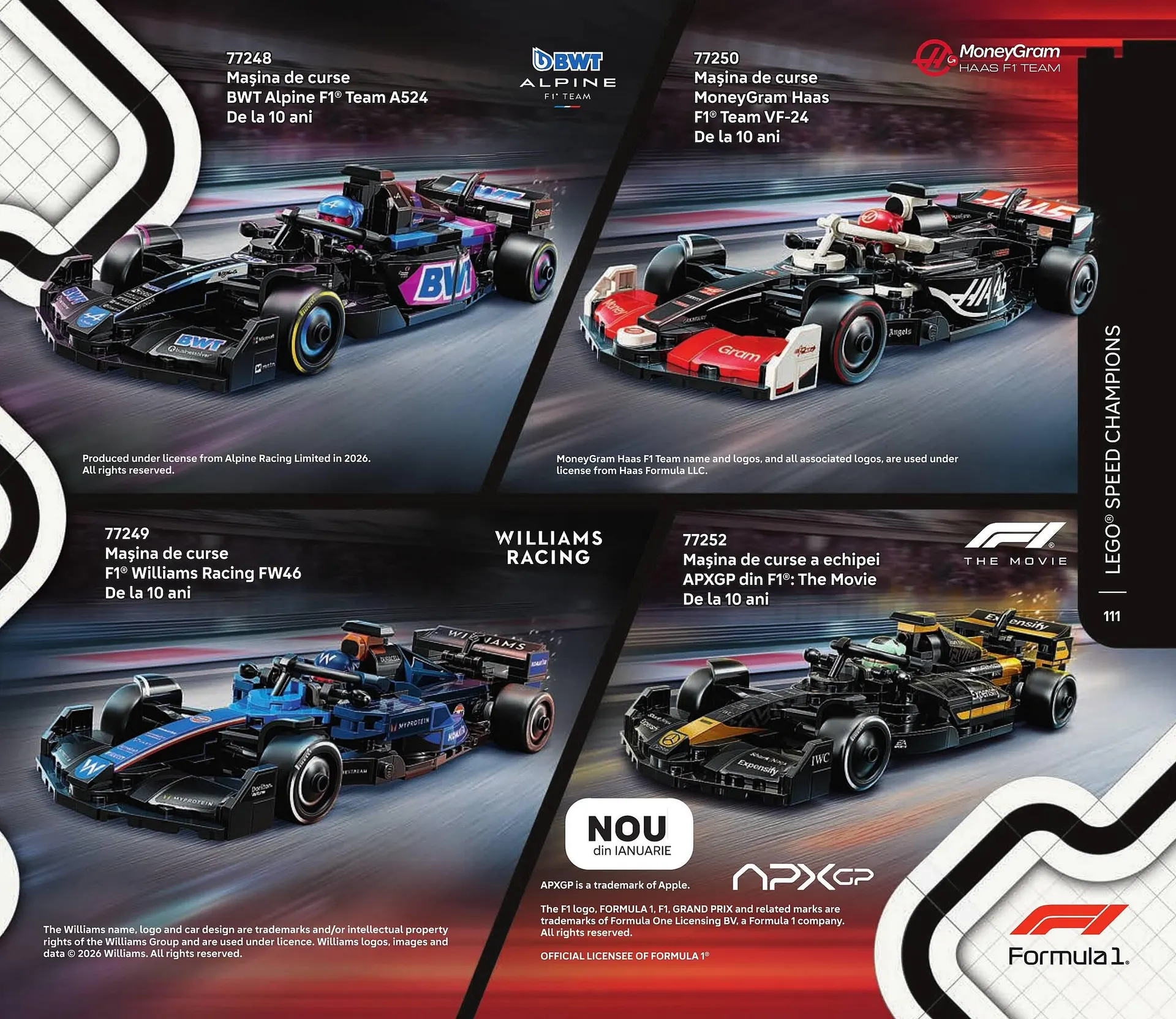 Catalog Catalog Lego de la 1 ianuarie până la 30 iunie 2026 - Revista Pagina 111