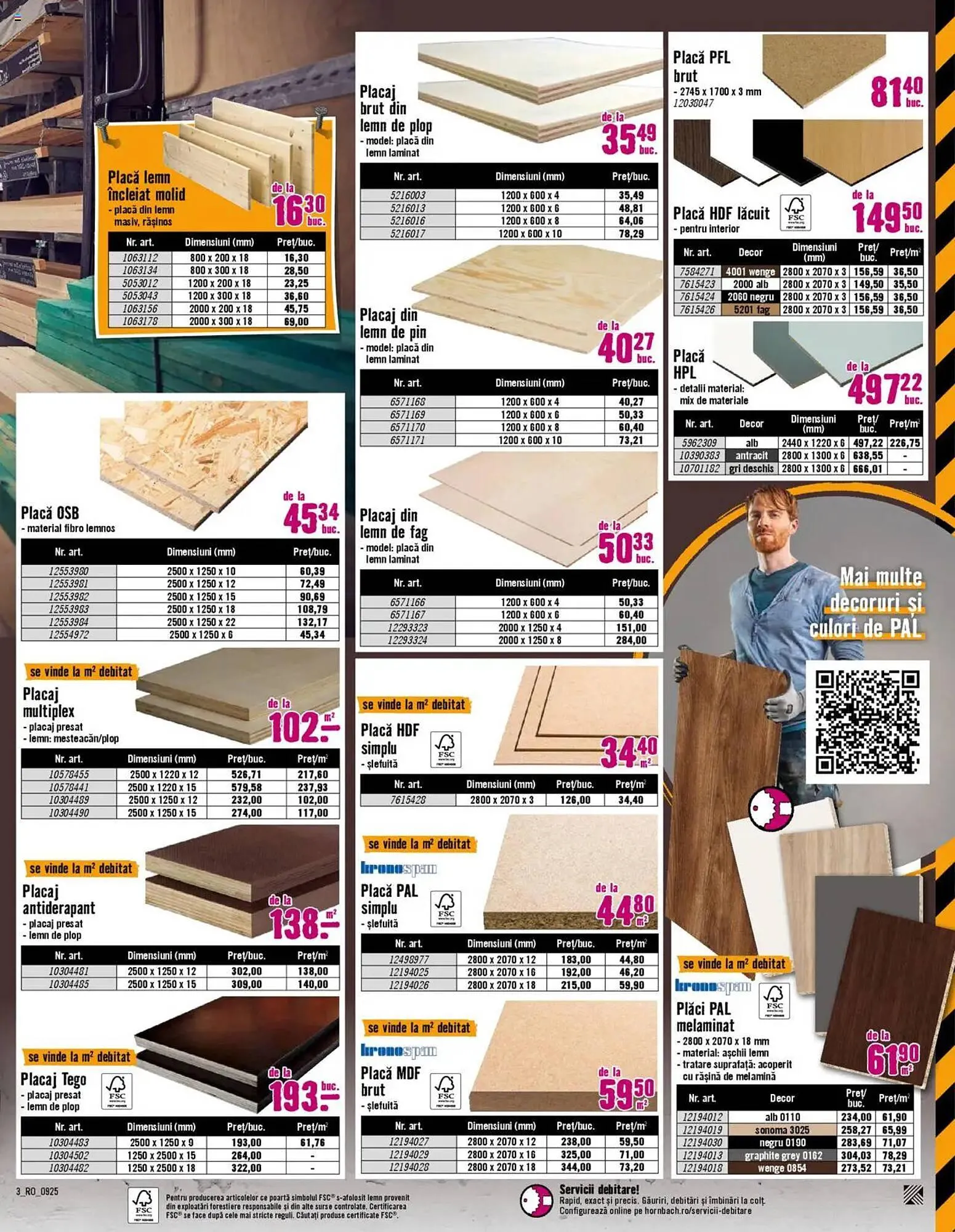 Catalog Magazine Hornbach de la 14 septembrie până la 14 octombrie 2025 - Revista Pagina 3