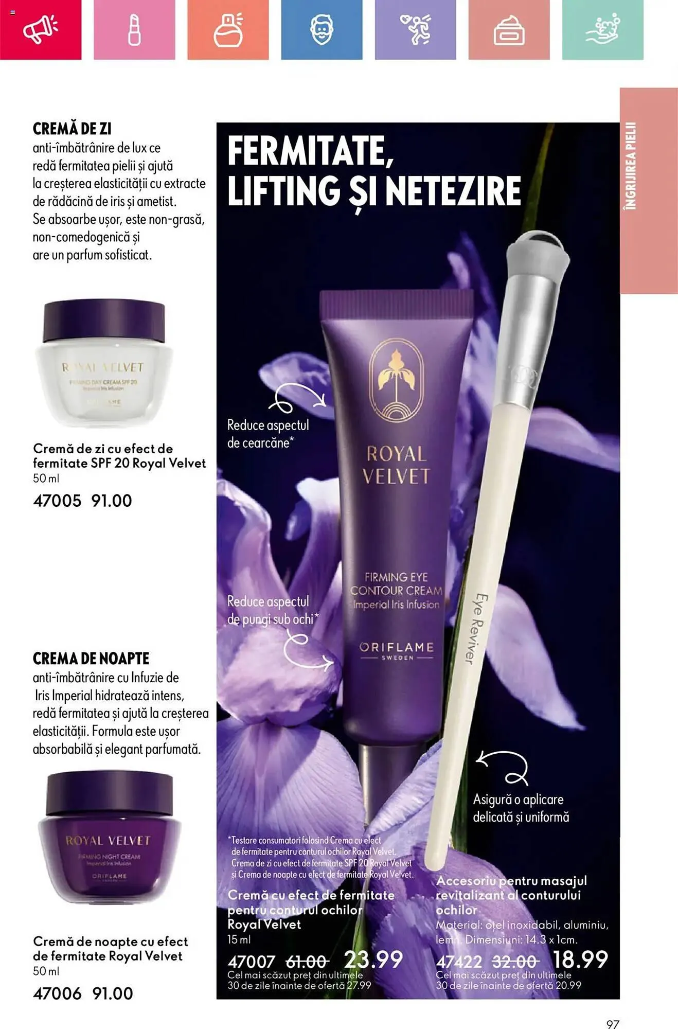 Catalog Catalog Oriflame de la 25 mai până la 14 iunie 2025 - Revista Pagina 97