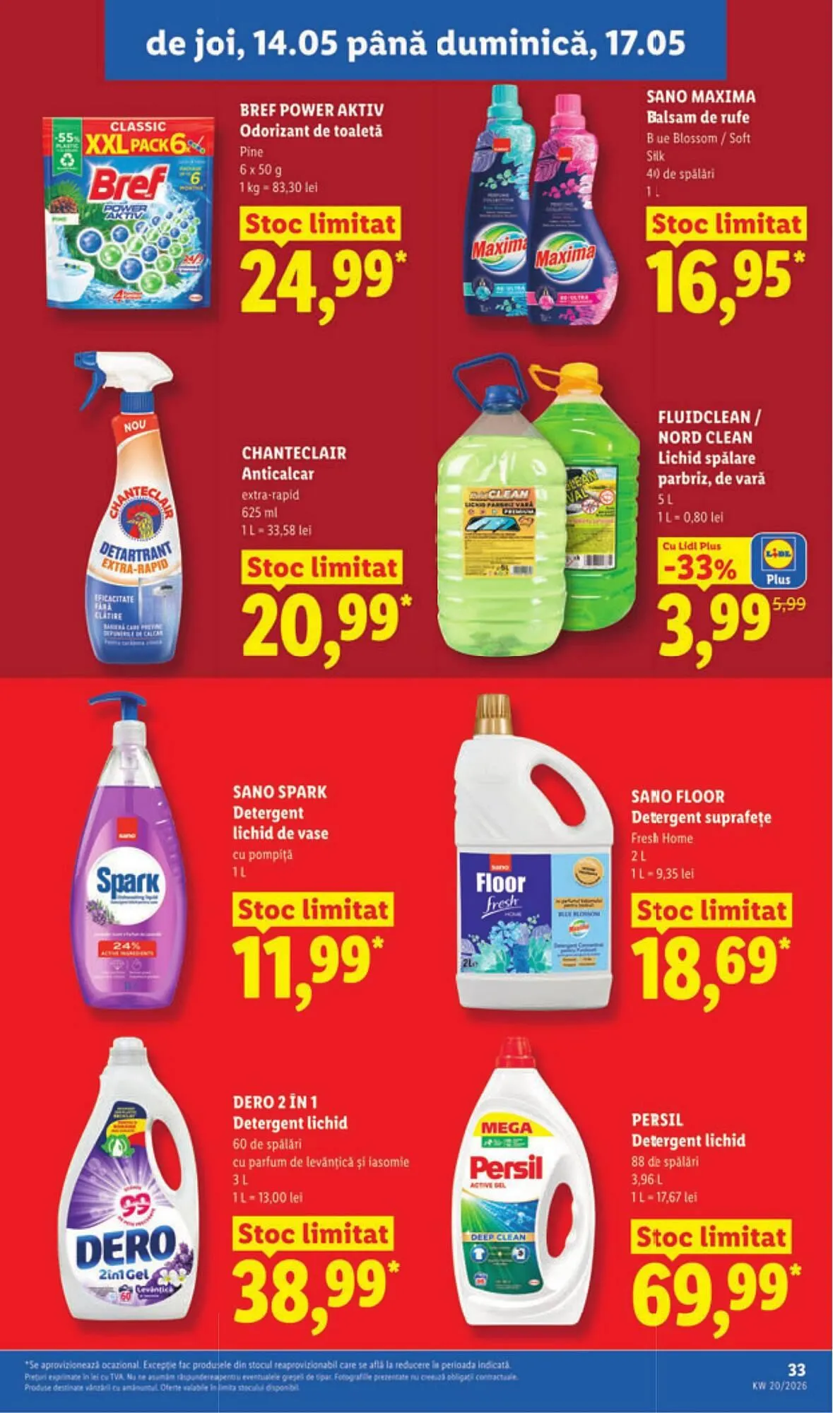 Catalog Catalog Lidl de la 11 mai până la 17 mai 2026 - Revista Pagina 33