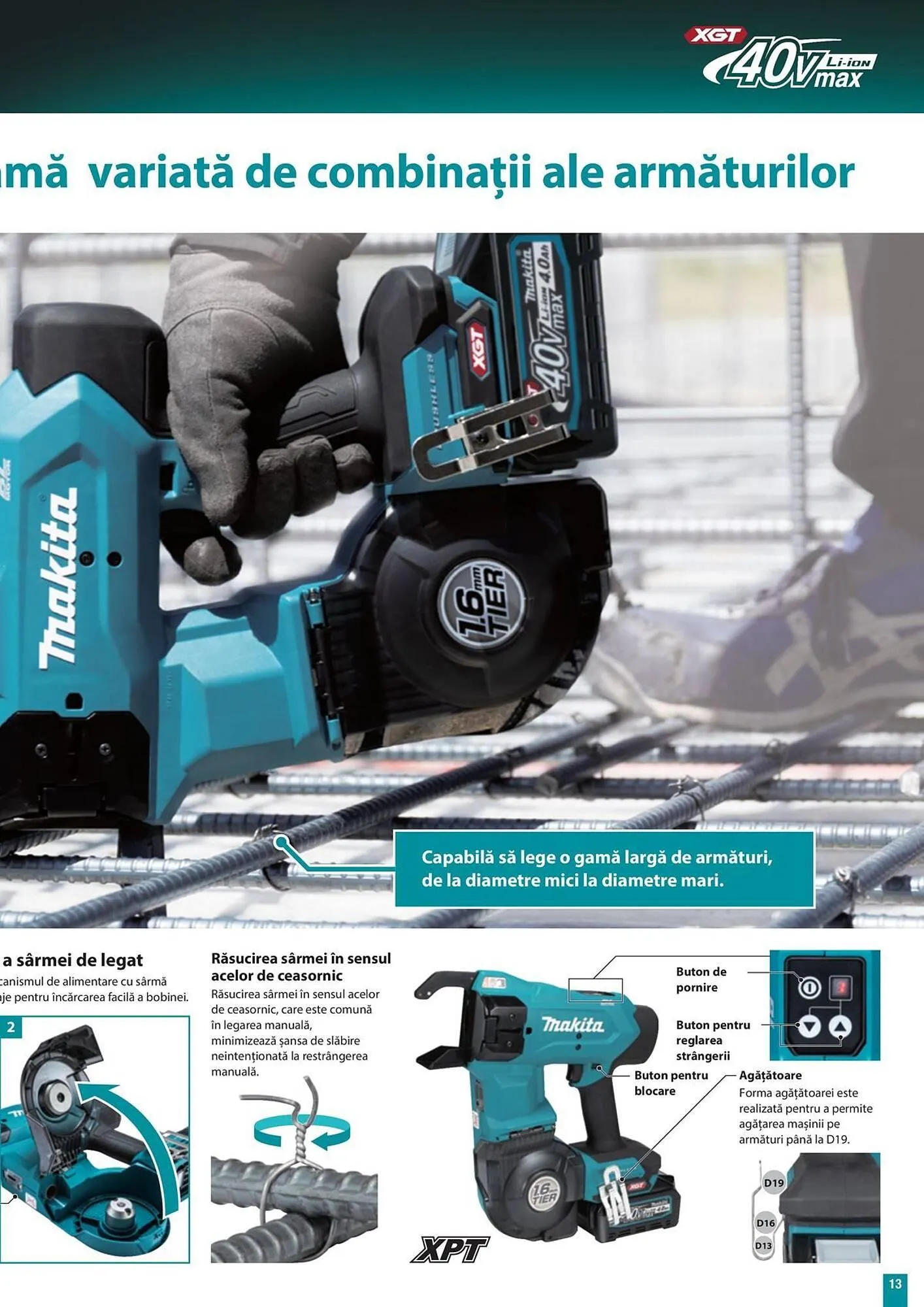 Catalog Catalog Makita de la 27 februarie până la 31 martie 2026 - Revista Pagina 13