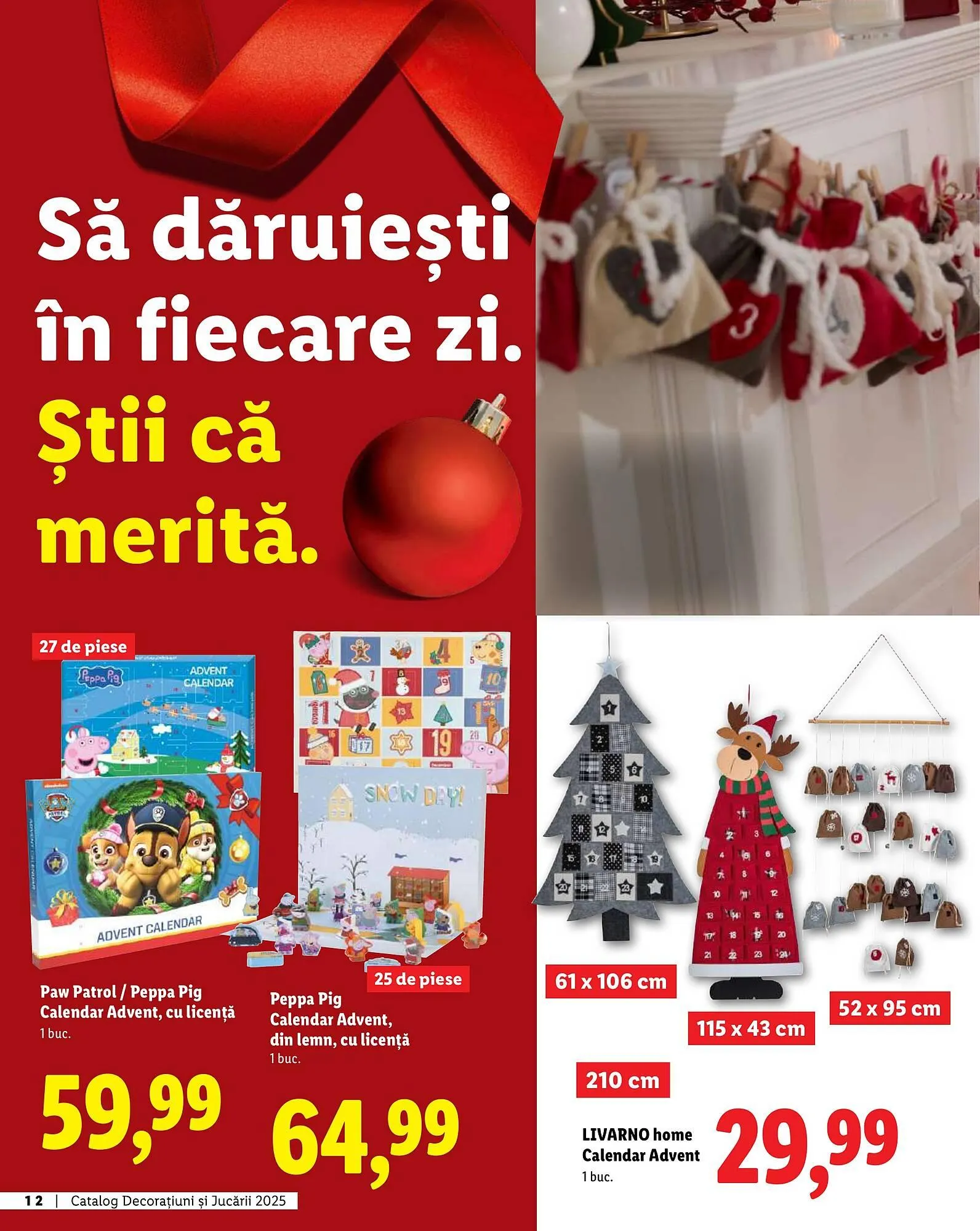 Catalog Catalog Lidl de la 6 noiembrie până la 24 decembrie 2025 - Revista Pagina 12