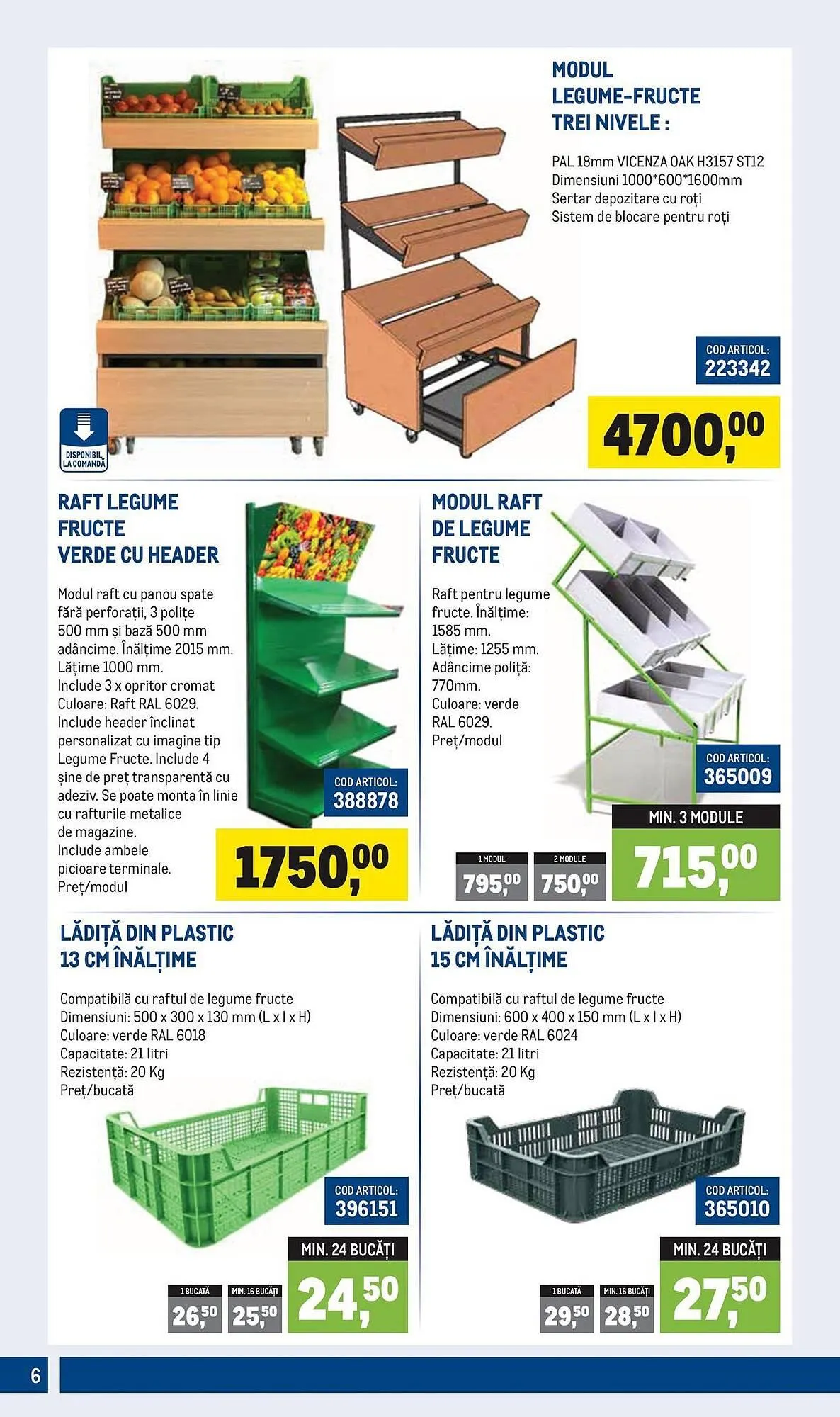 Catalog Catalog Metro de la 1 aprilie până la 30 iunie 2025 - Revista Pagina 6