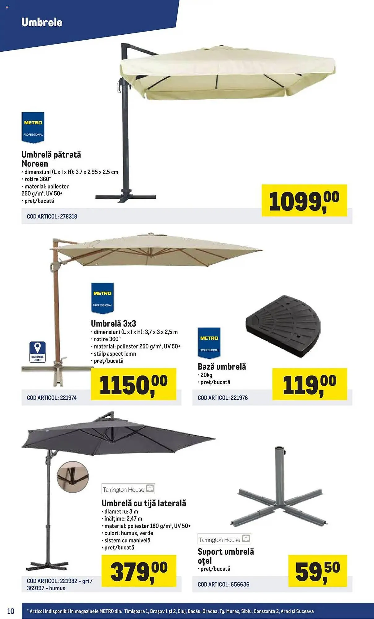 Catalog Catalog Metro de la 17 martie până la 30 iunie 2025 - Revista Pagina 10