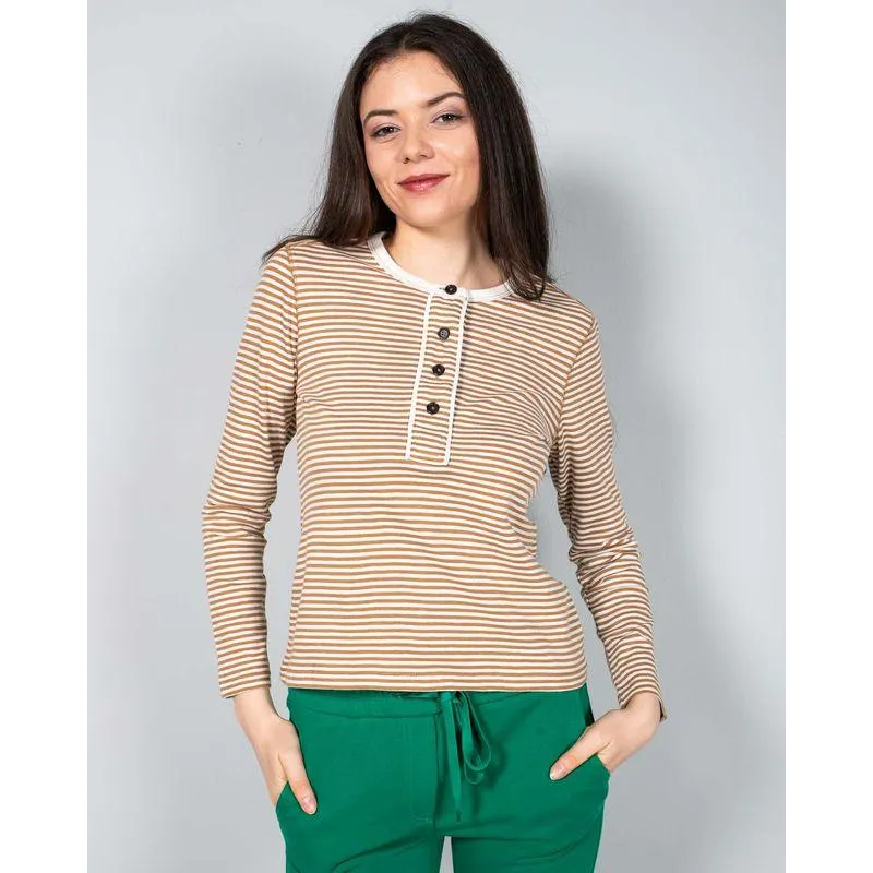 Bluza cu maneca lunga si dungi N240157046