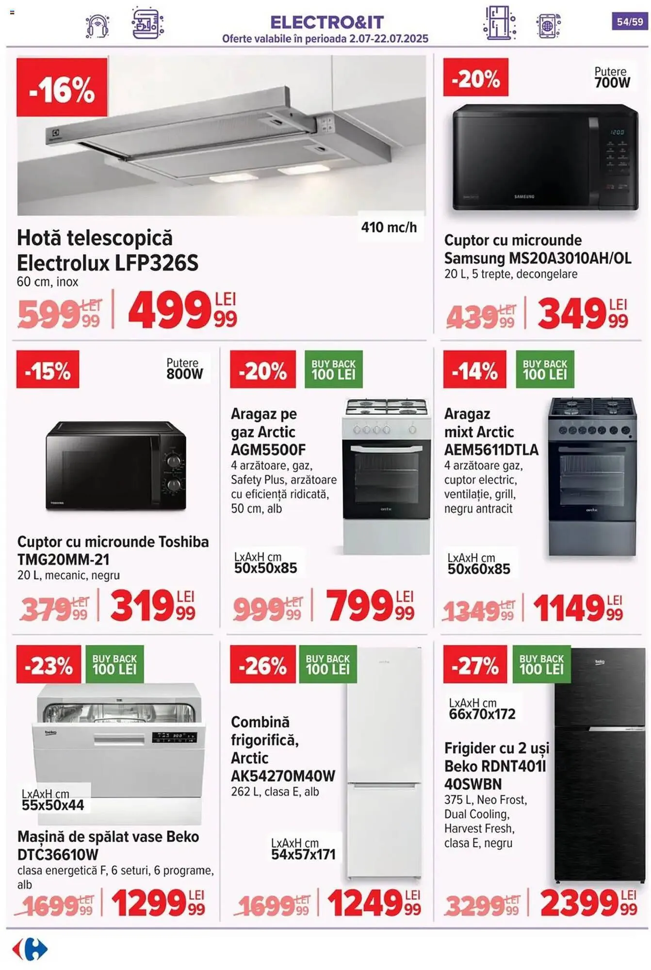 Catalog Catalog Carrefour de la 1 iulie până la 8 iulie 2025 - Revista Pagina 54
