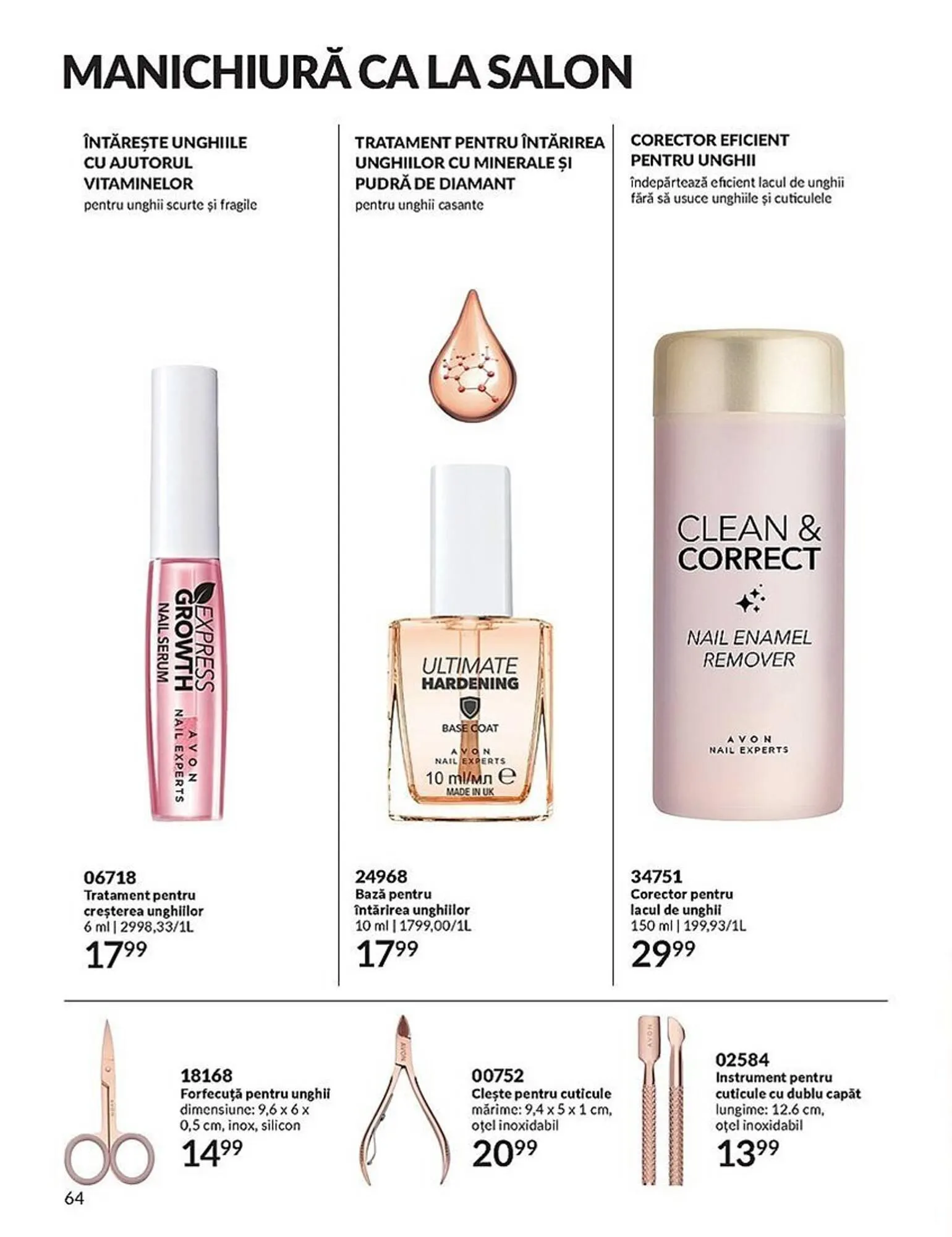 Catalog Avon catalog de la 1 septembrie până la 30 septembrie 2023 - Revista Pagina 64