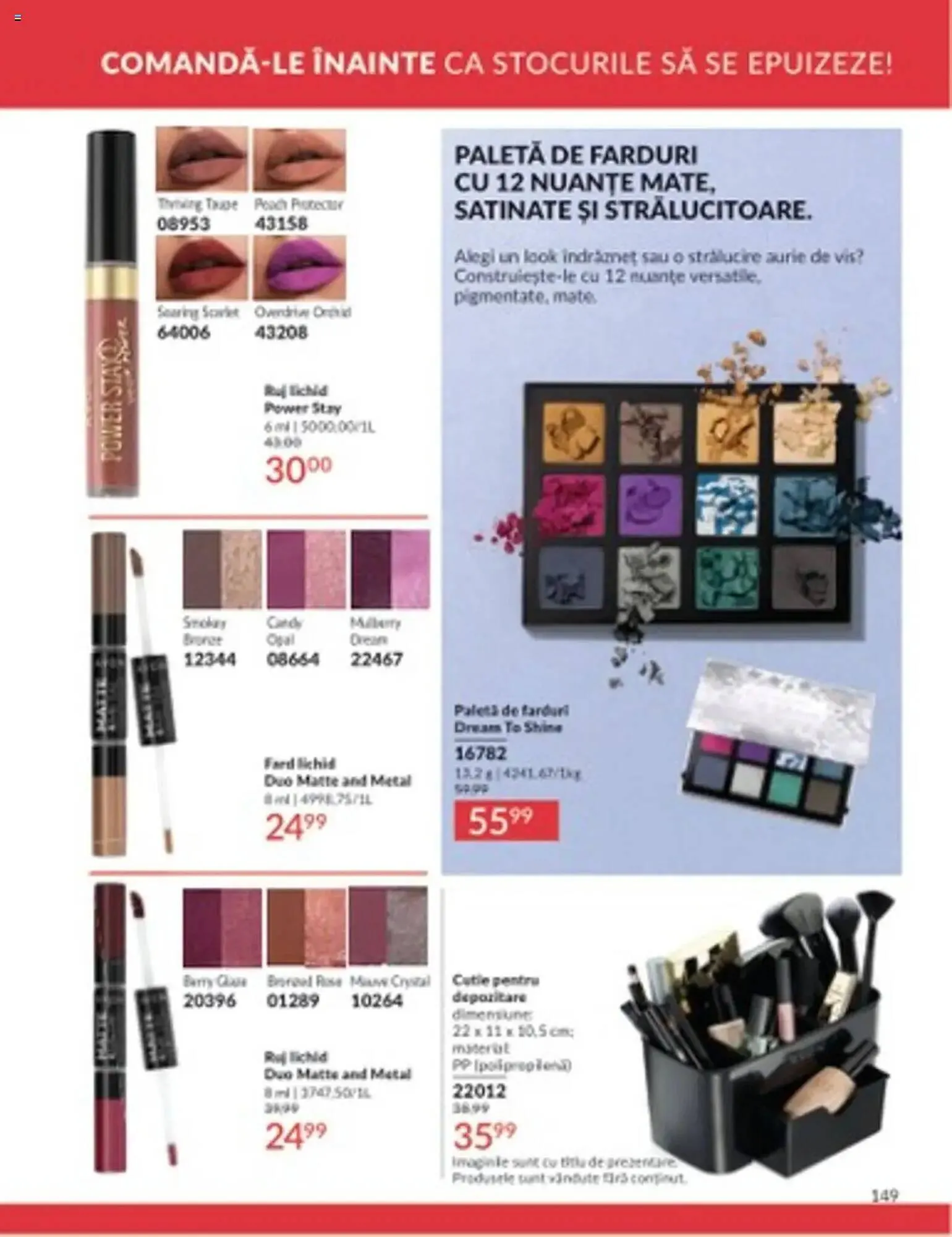 Catalog Catalog Avon de la 1 martie până la 31 martie 2025 - Revista Pagina 149
