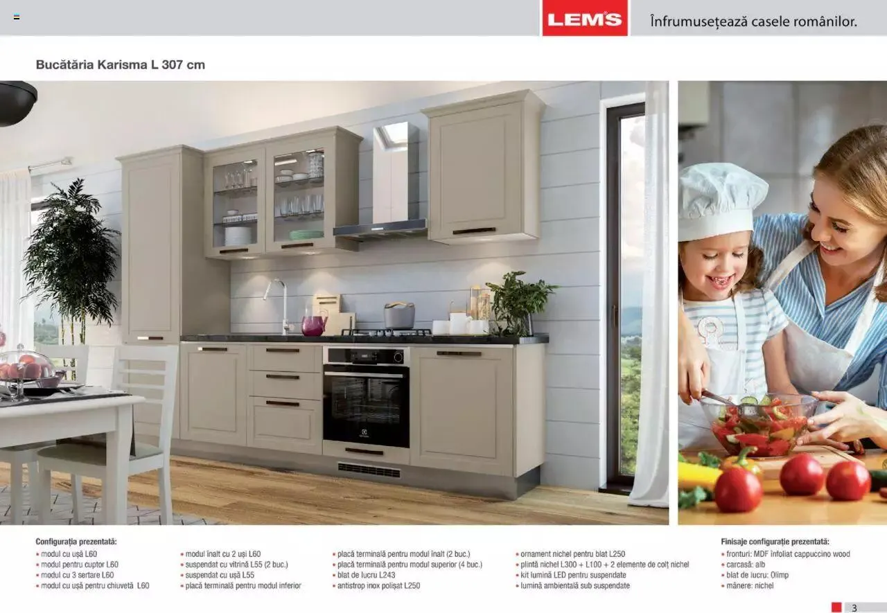Catalog Lem’s - Bucătăria Karisma de la 1 septembrie până la 31 decembrie 2023 - Revista Pagina 3
