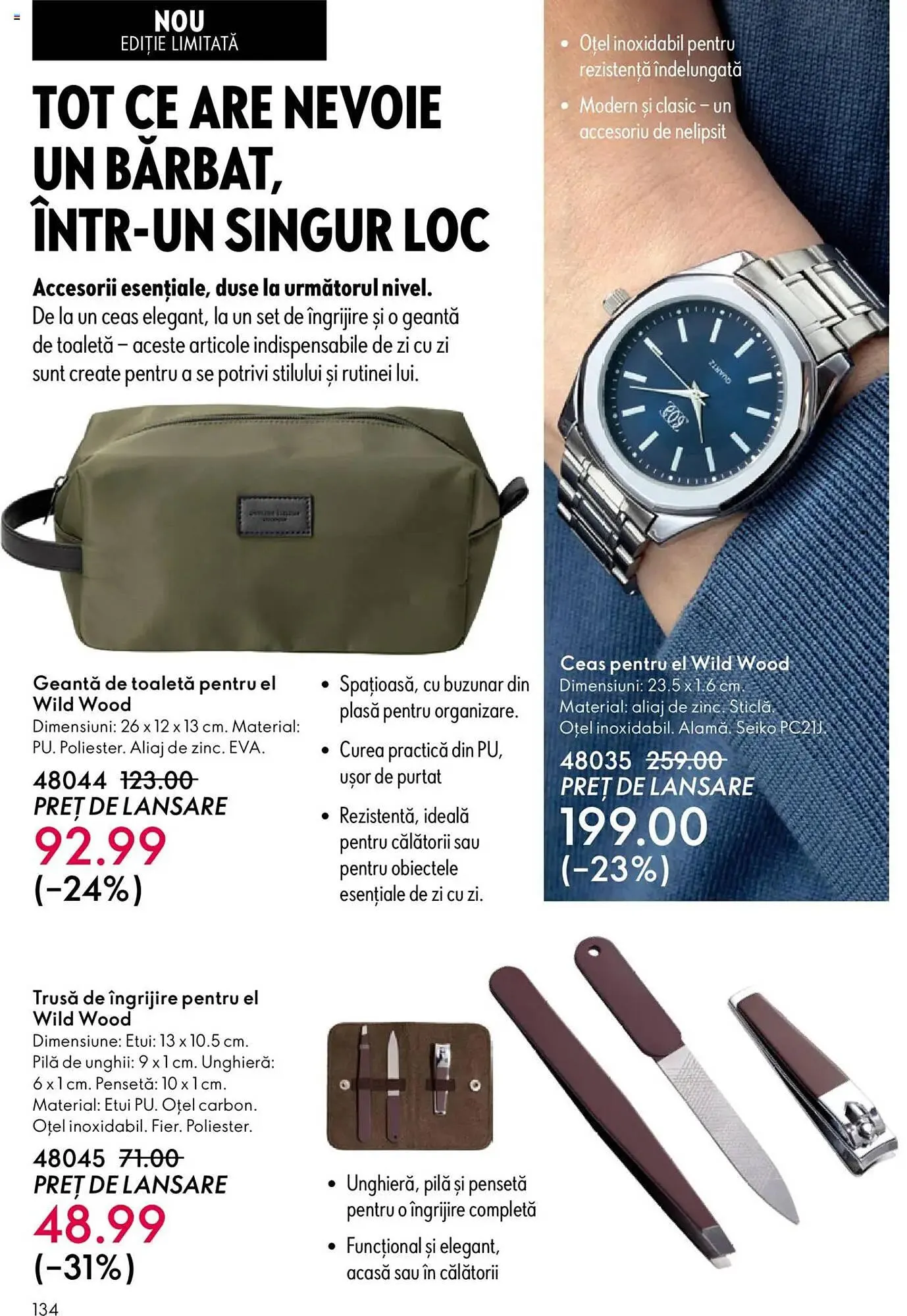 Catalog Catalog Oriflame de la 30 septembrie până la 21 octombrie 2025 - Revista Pagina 134