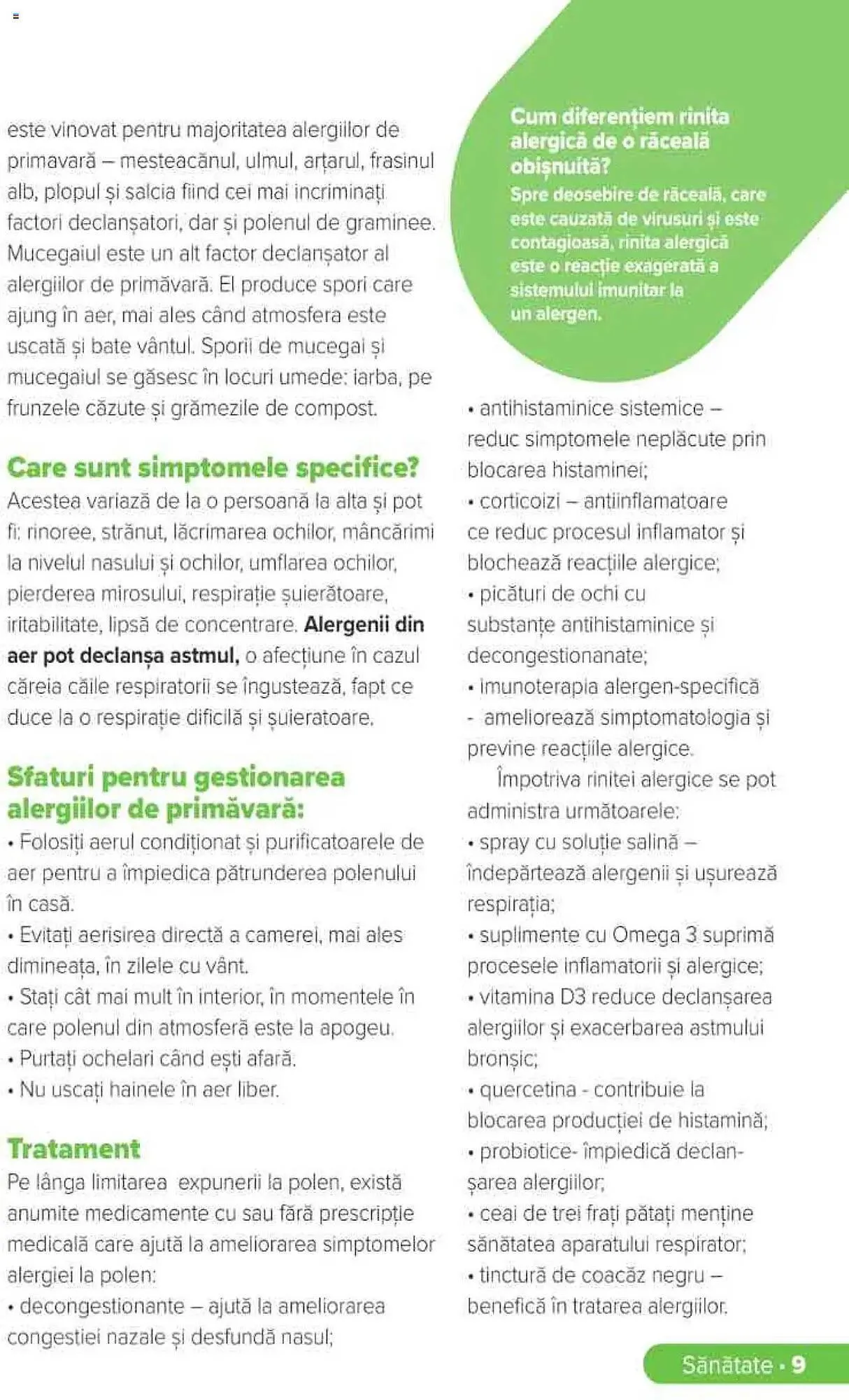 Catalog Catalog Dr.Max de la 1 martie până la 31 mai 2025 - Revista Pagina 9