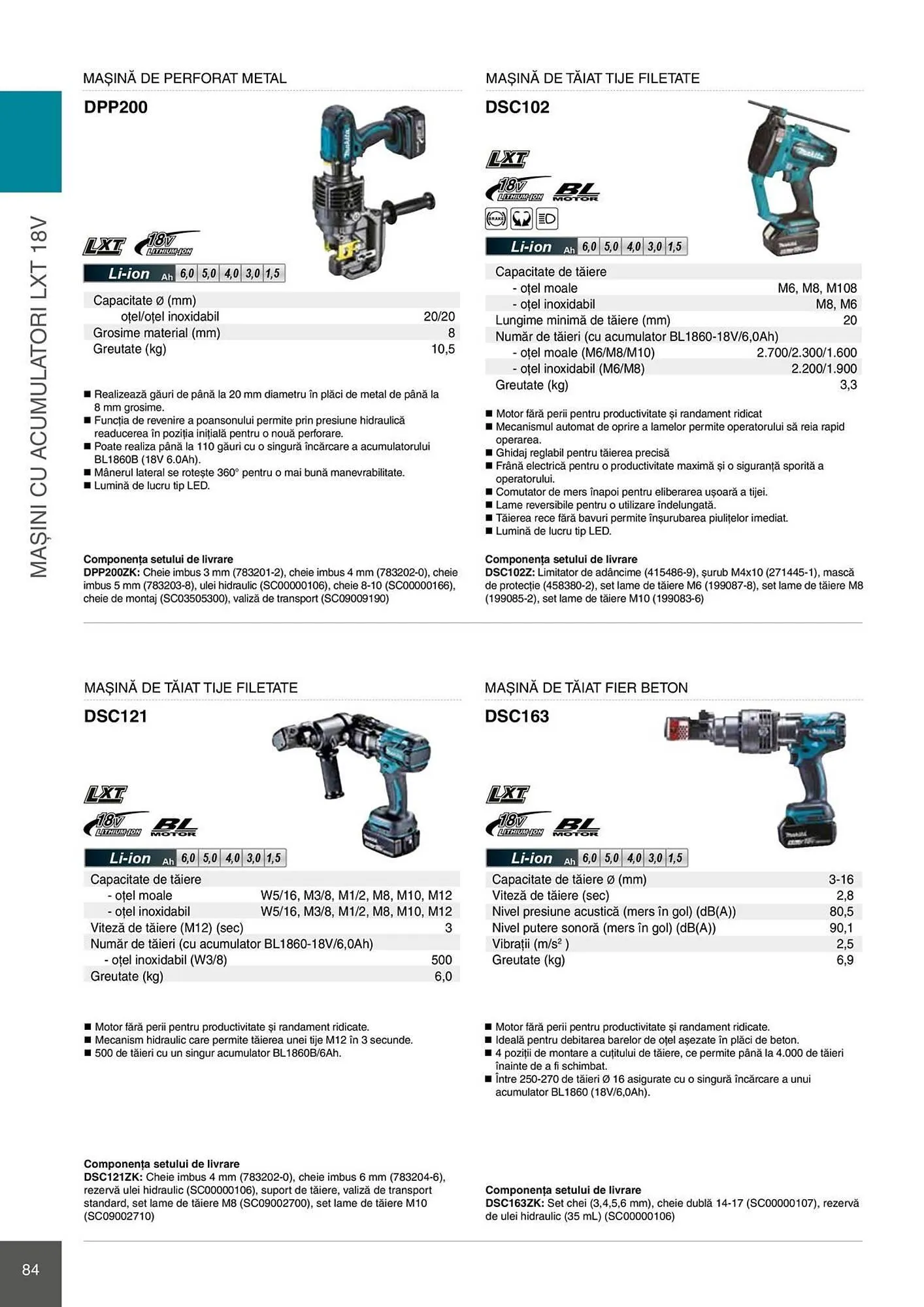 Catalog Catalog Makita de la 28 aprilie până la 31 decembrie 2026 - Revista Pagina 84