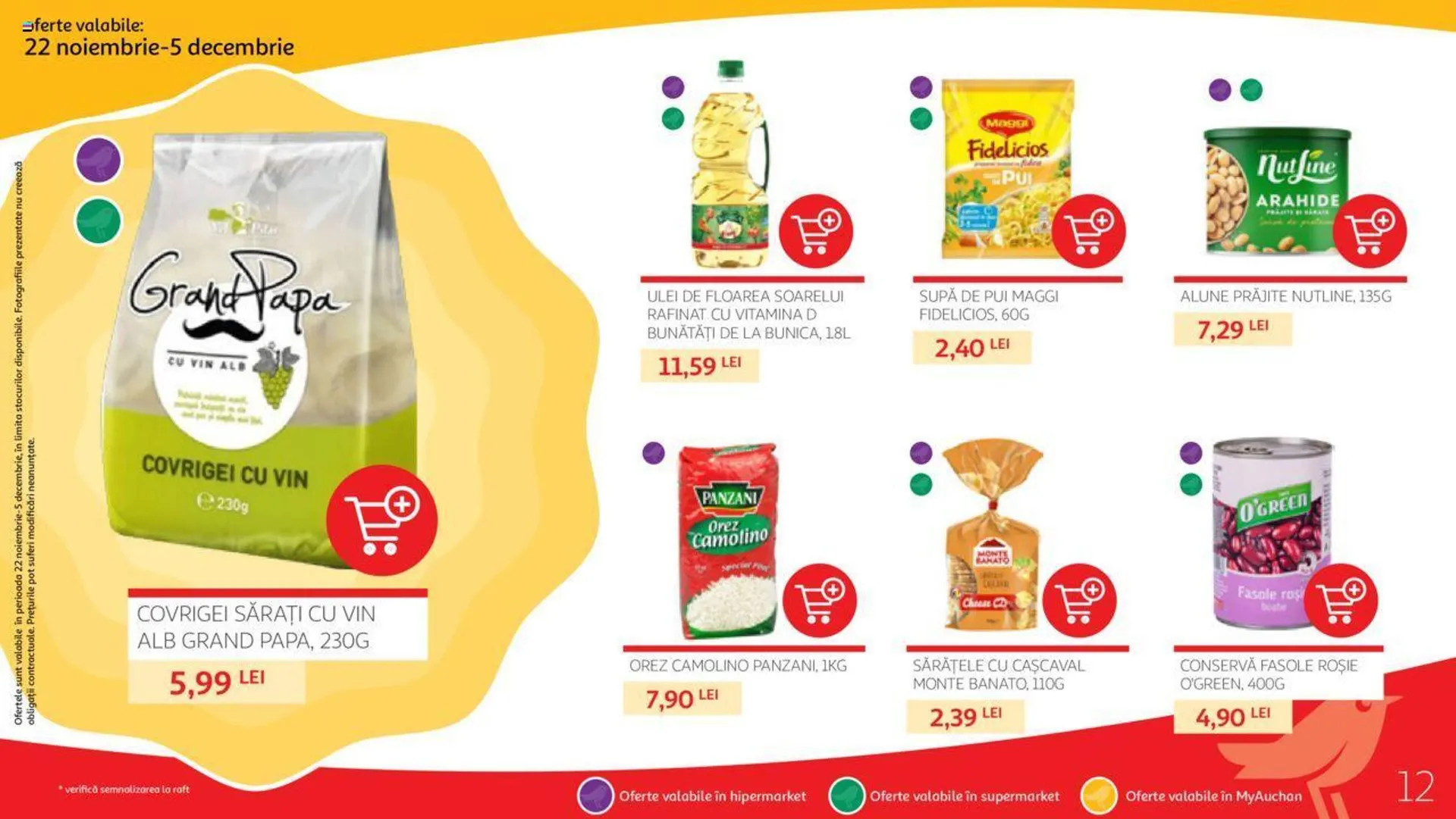 Catalog Auchan catalog de la 22 noiembrie până la 5 decembrie 2023 - Revista Pagina 12