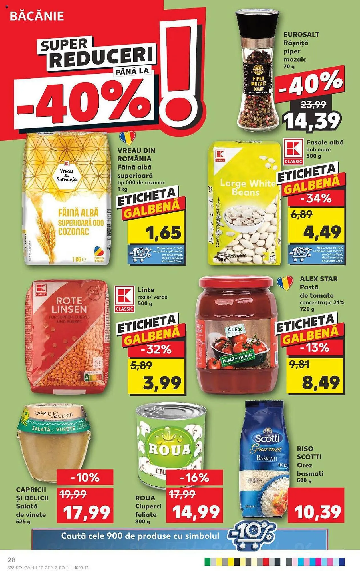 Catalog Kaufland catalog de la 3 aprilie până la 9 aprilie 2024 - Revista Pagina 28