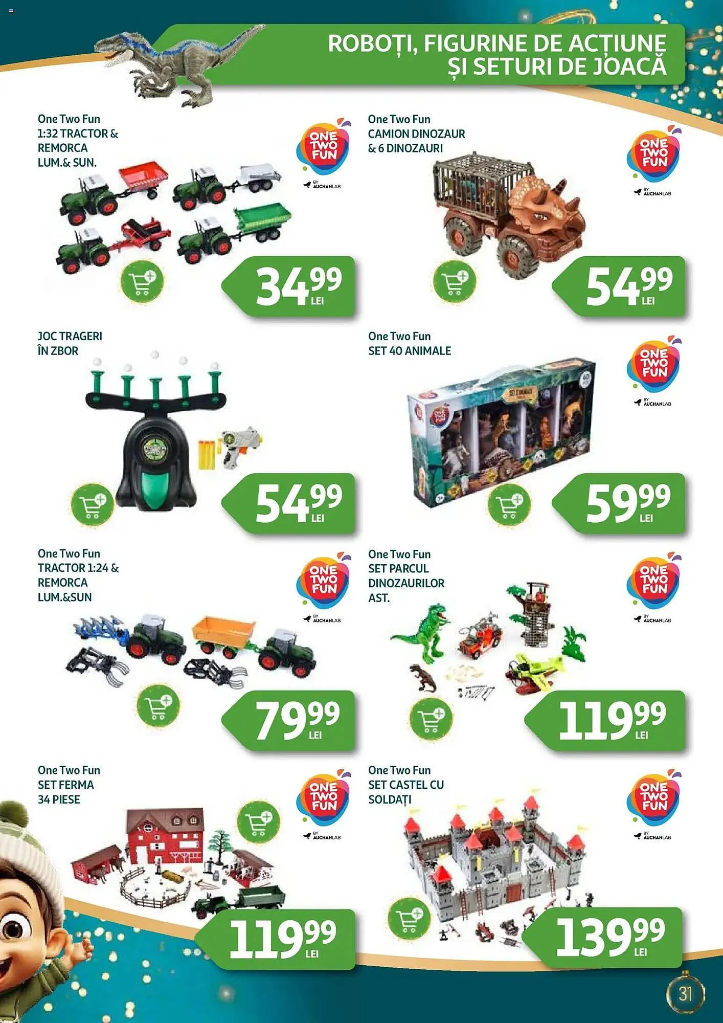 Catalog Catalog Auchan de la 25 noiembrie până la 24 decembrie 2025 - Revista Pagina 31