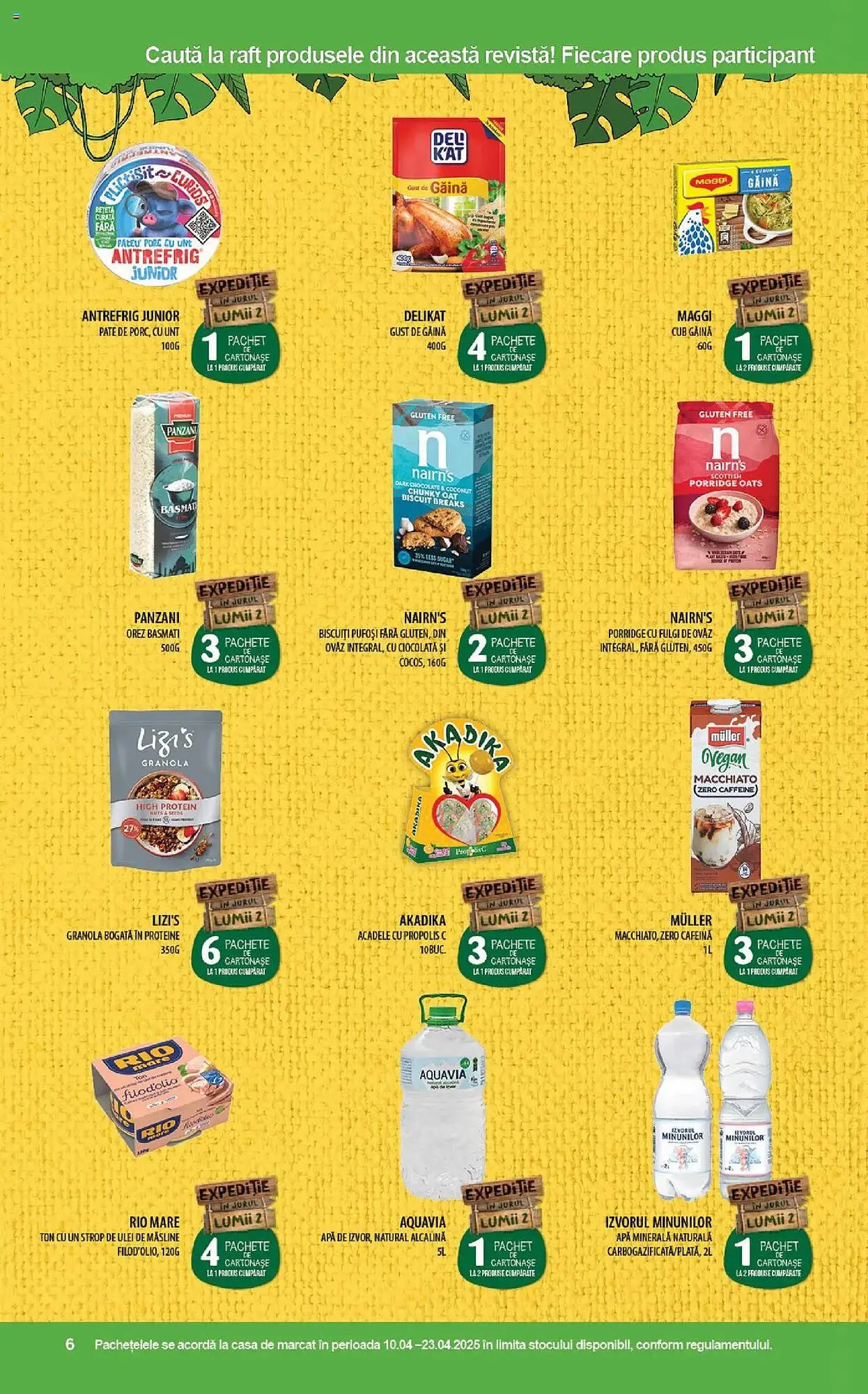 Catalog Catalog Mega Image de la 10 aprilie până la 23 aprilie 2025 - Revista Pagina 6