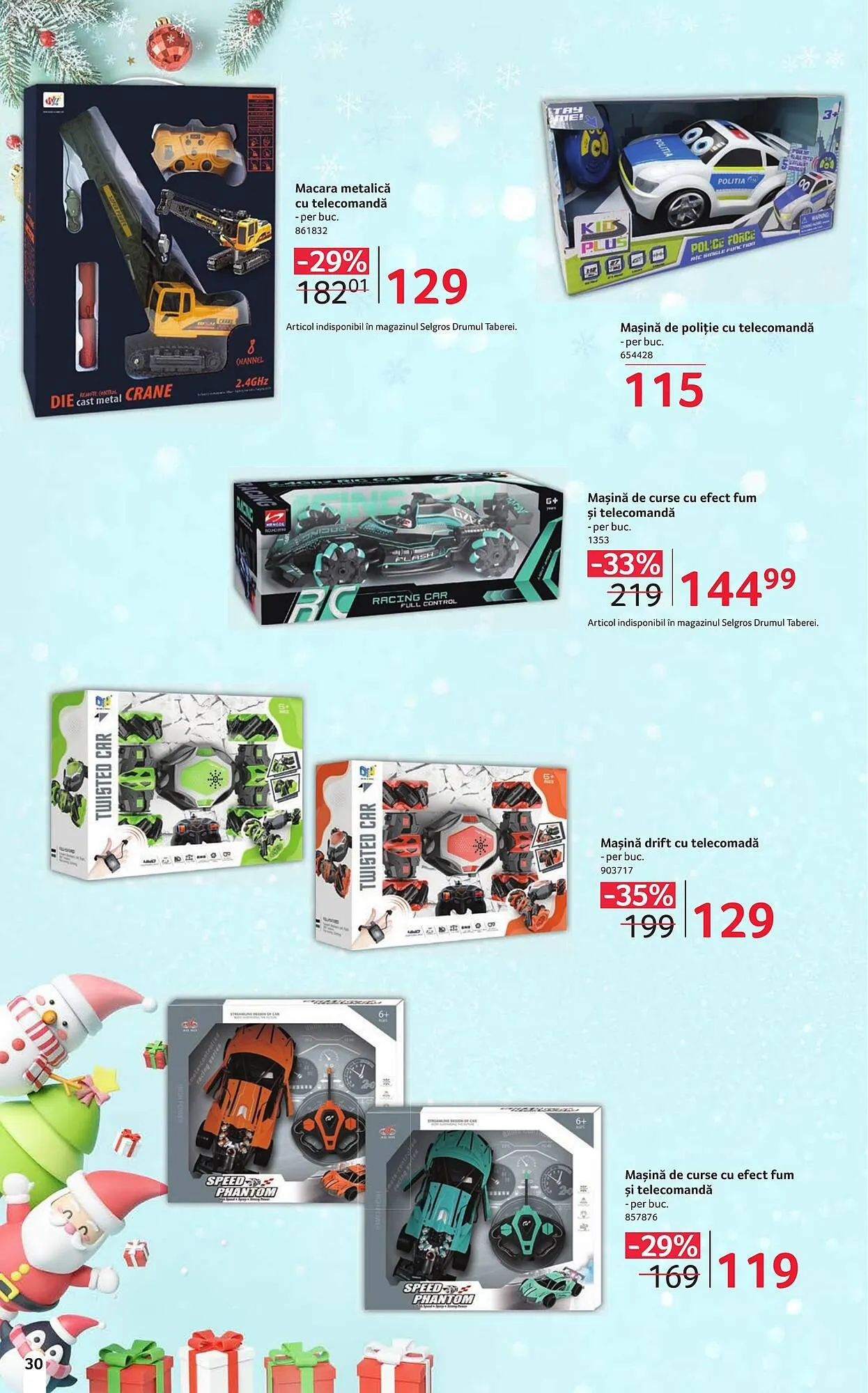 Catalog Catalog Selgros de la 6 decembrie până la 24 decembrie 2025 - Revista Pagina 30