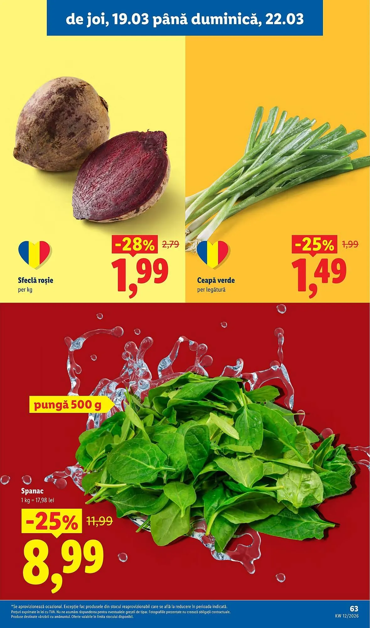 Catalog Catalog Lidl de la 16 martie până la 22 martie 2026 - Revista Pagina 63