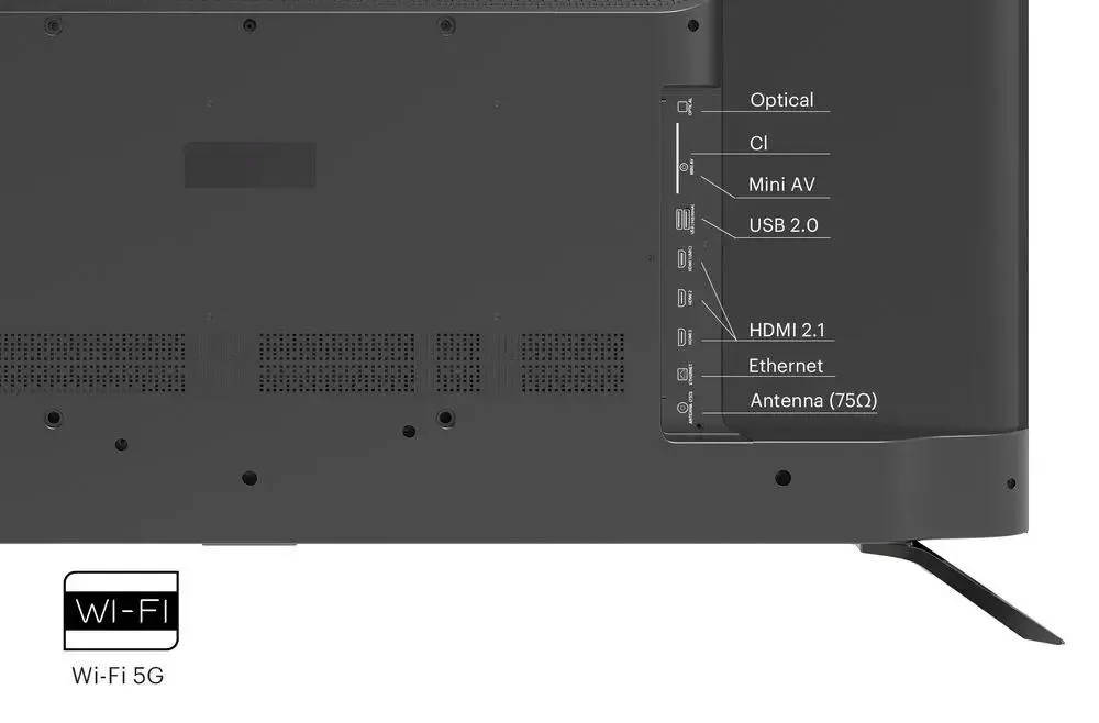 Televizor KIVI LED 55U730QB, 140 cm, Smart Android TV, Ultra HD, Clasa G