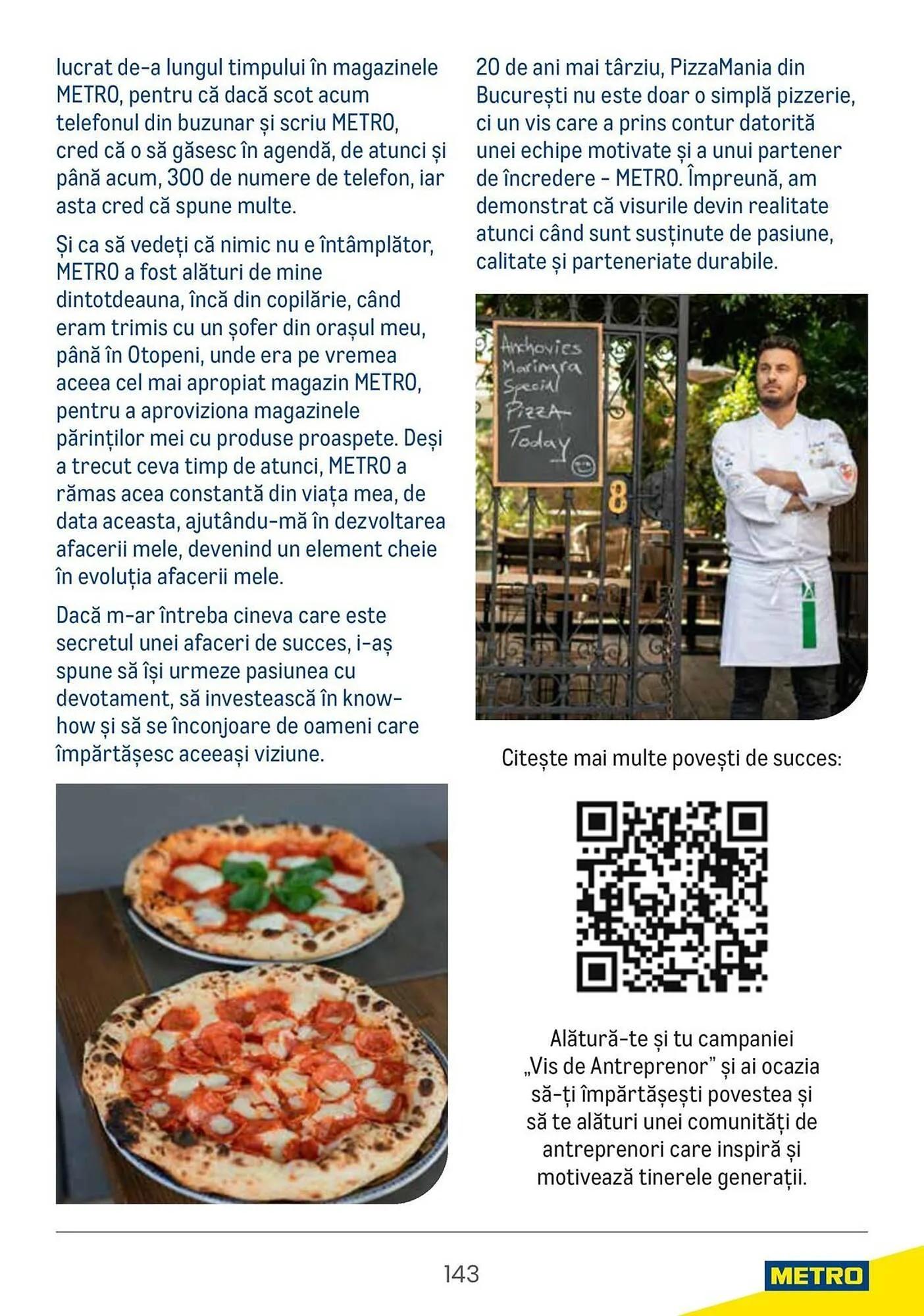 Catalog Catalog Metro de la 9 aprilie până la 31 decembrie 2025 - Revista Pagina 143