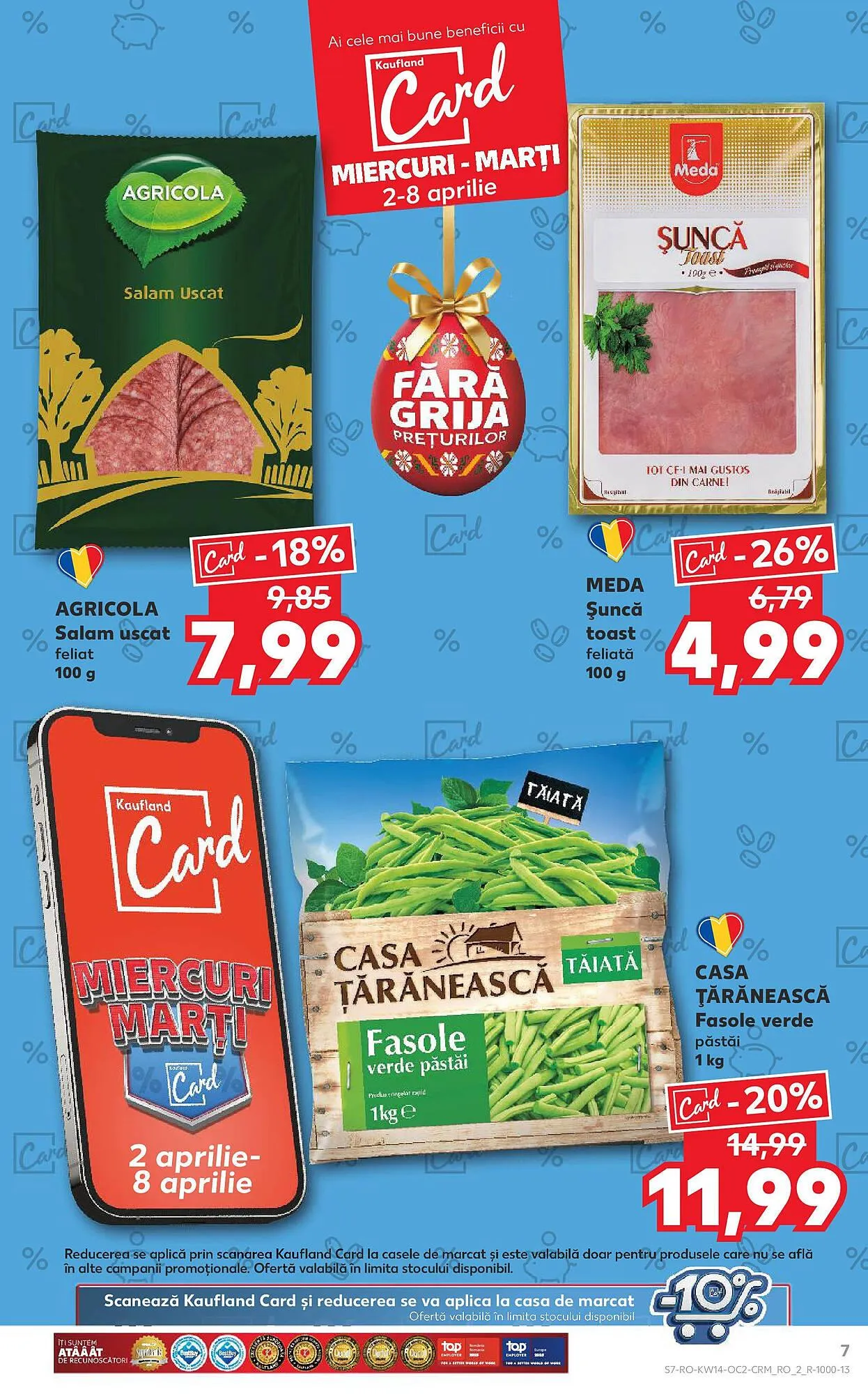 Catalog Catalog Kaufland de la 2 aprilie până la 8 aprilie 2025 - Revista Pagina 7