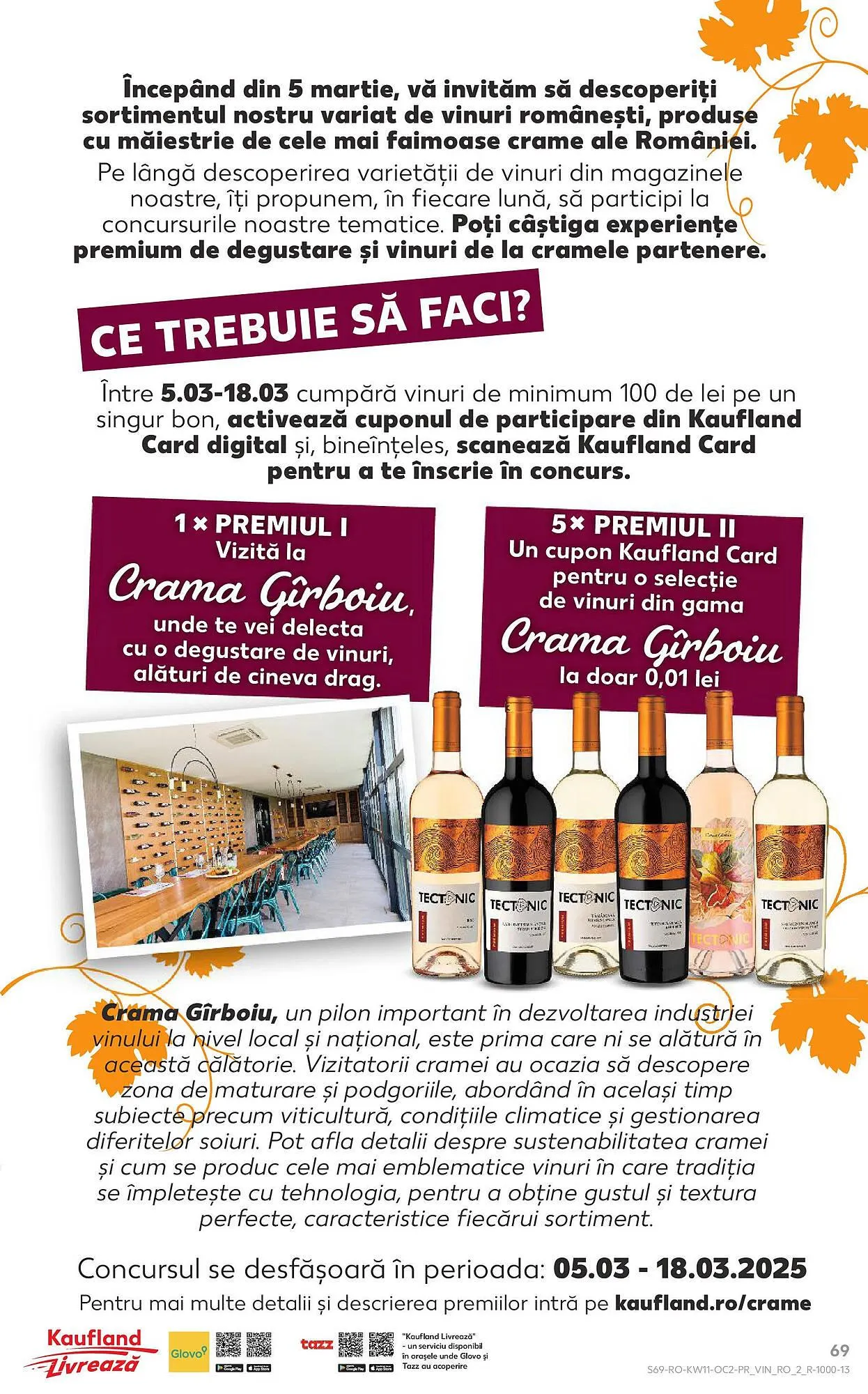 Catalog Catalog Kaufland de la 12 martie până la 18 martie 2025 - Revista Pagina 69