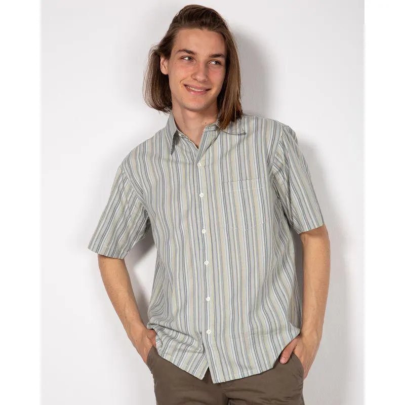 Camasa din bumbac cu maneca scurta N240333005