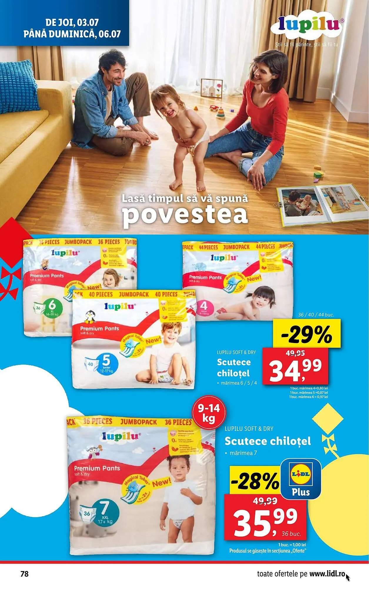Catalog Catalog Lidl de la 30 iunie până la 6 iulie 2025 - Revista Pagina 78