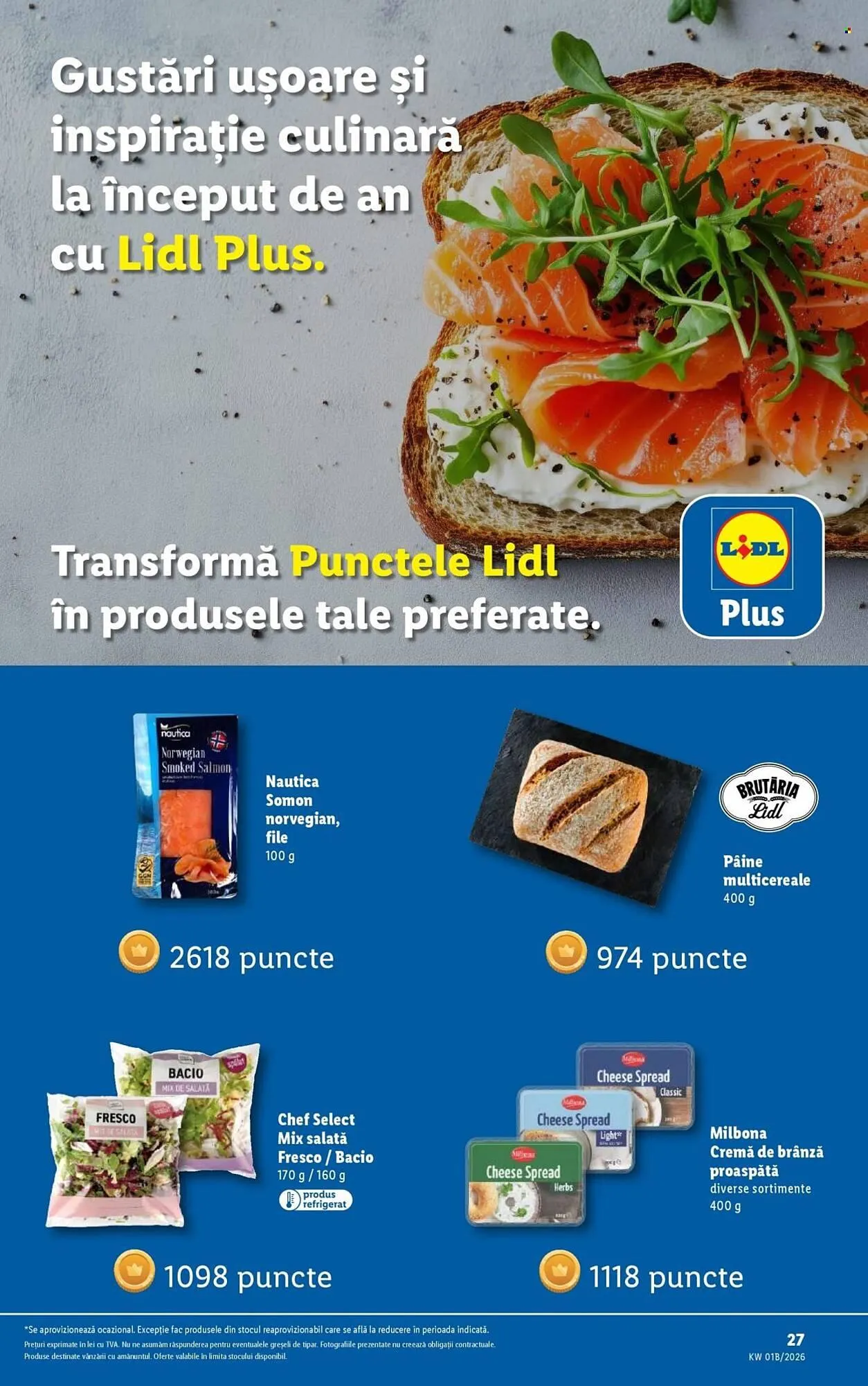 Catalog Catalog Lidl de la 2 ianuarie până la 4 ianuarie 2026 - Revista Pagina 27