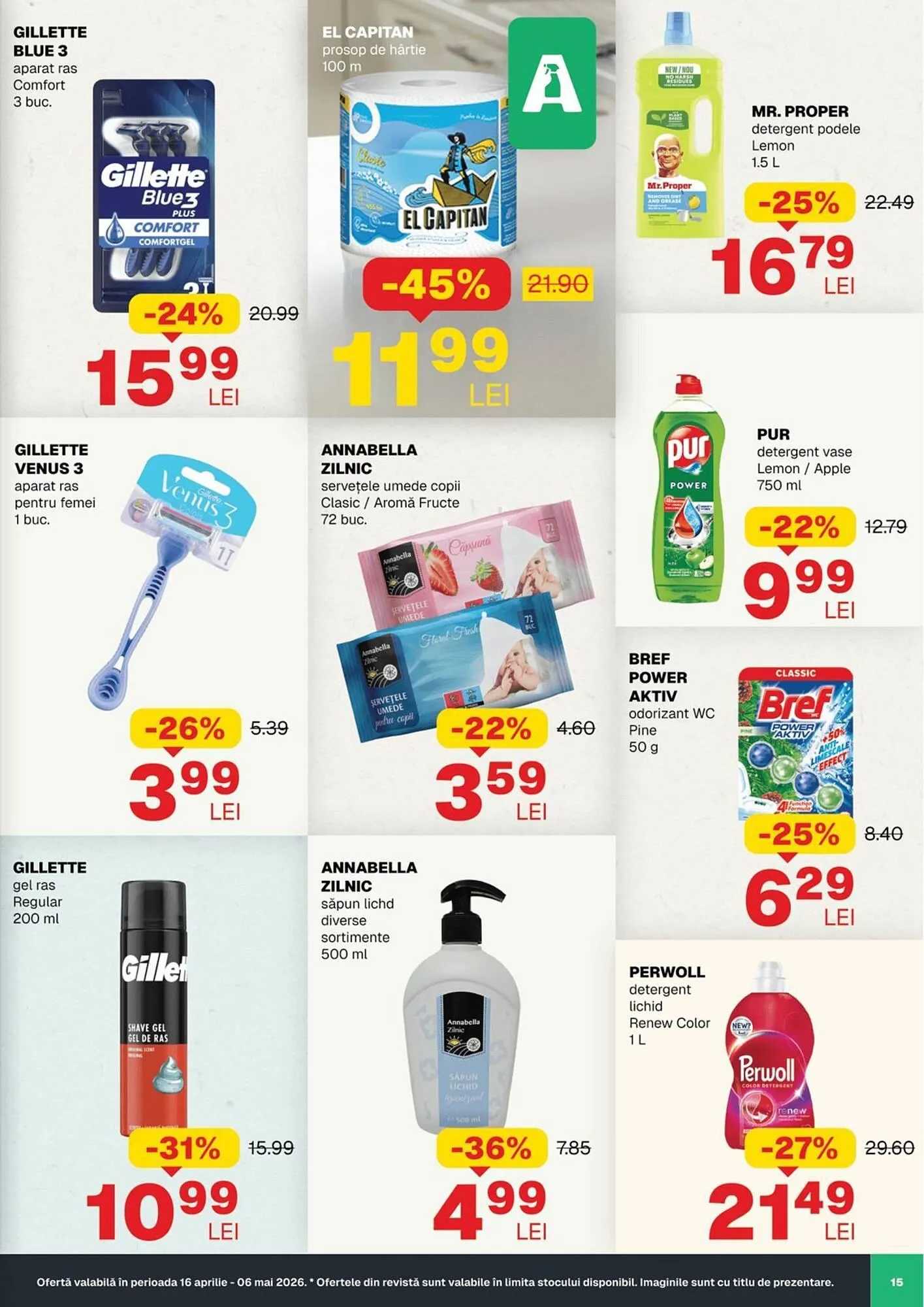 Catalog Catalog Annabella de la 16 aprilie până la 6 mai 2026 - Revista Pagina 15