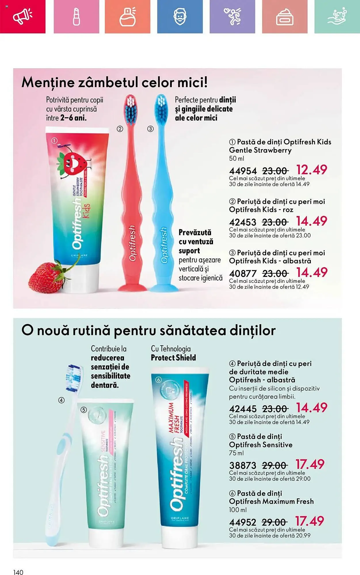 Catalog Catalog Oriflame de la 15 iunie până la 5 iulie 2025 - Revista Pagina 140