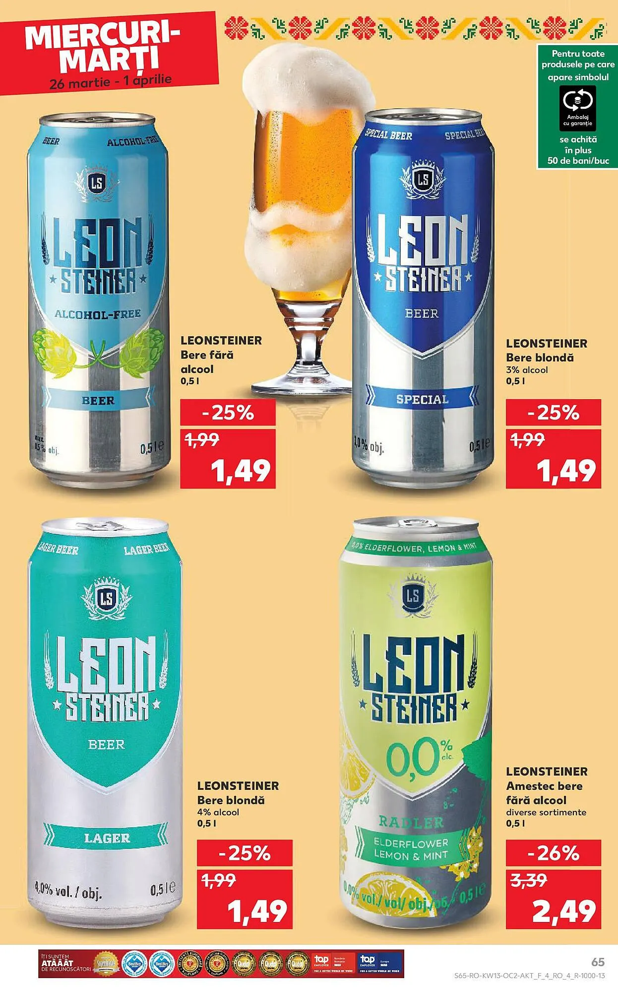 Catalog Catalog Kaufland de la 25 martie până la 30 martie 2025 - Revista Pagina 65