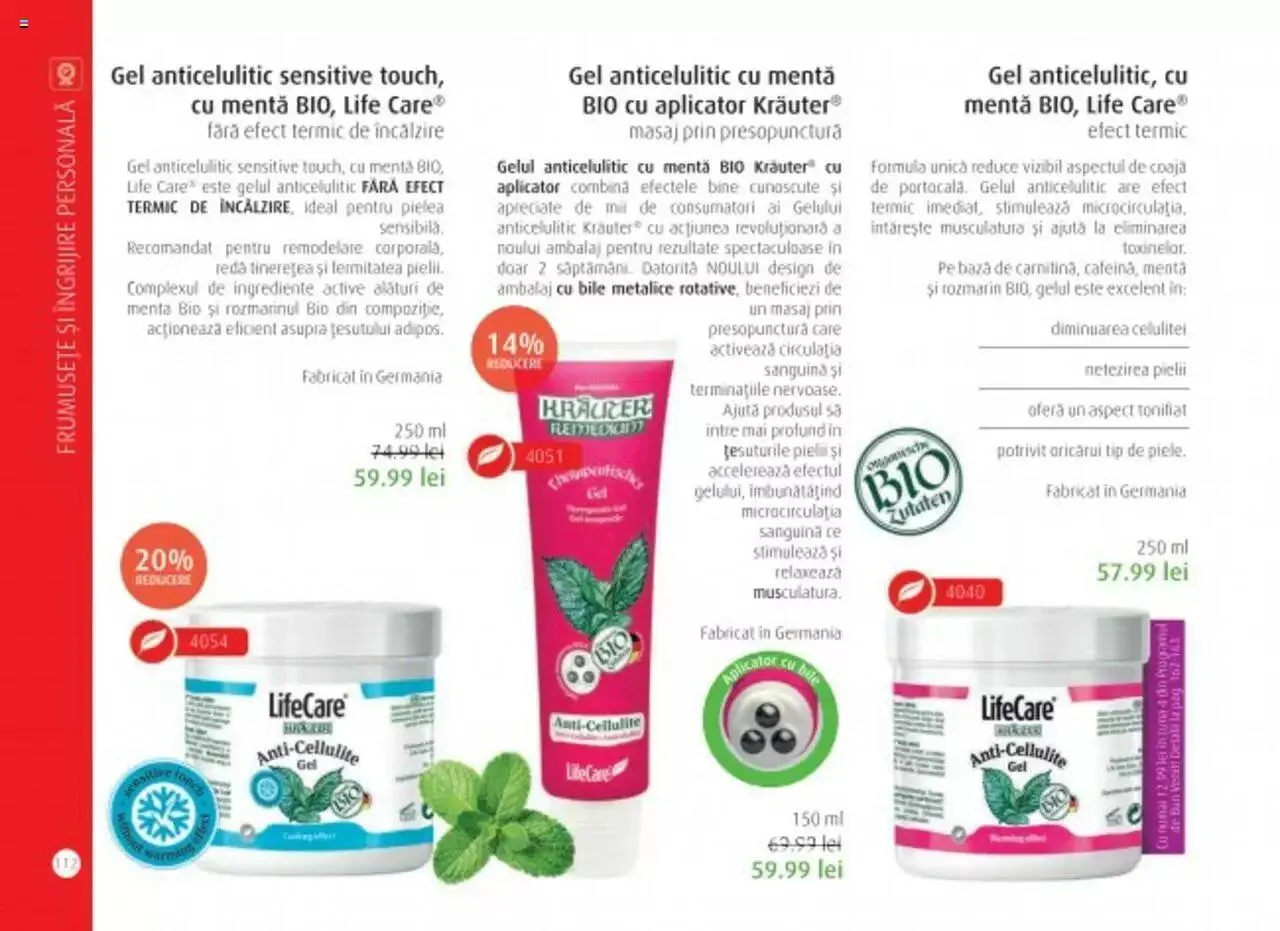 Catalog Catalog Life Care de la 1 septembrie până la 31 decembrie 2023 - Revista Pagina 114