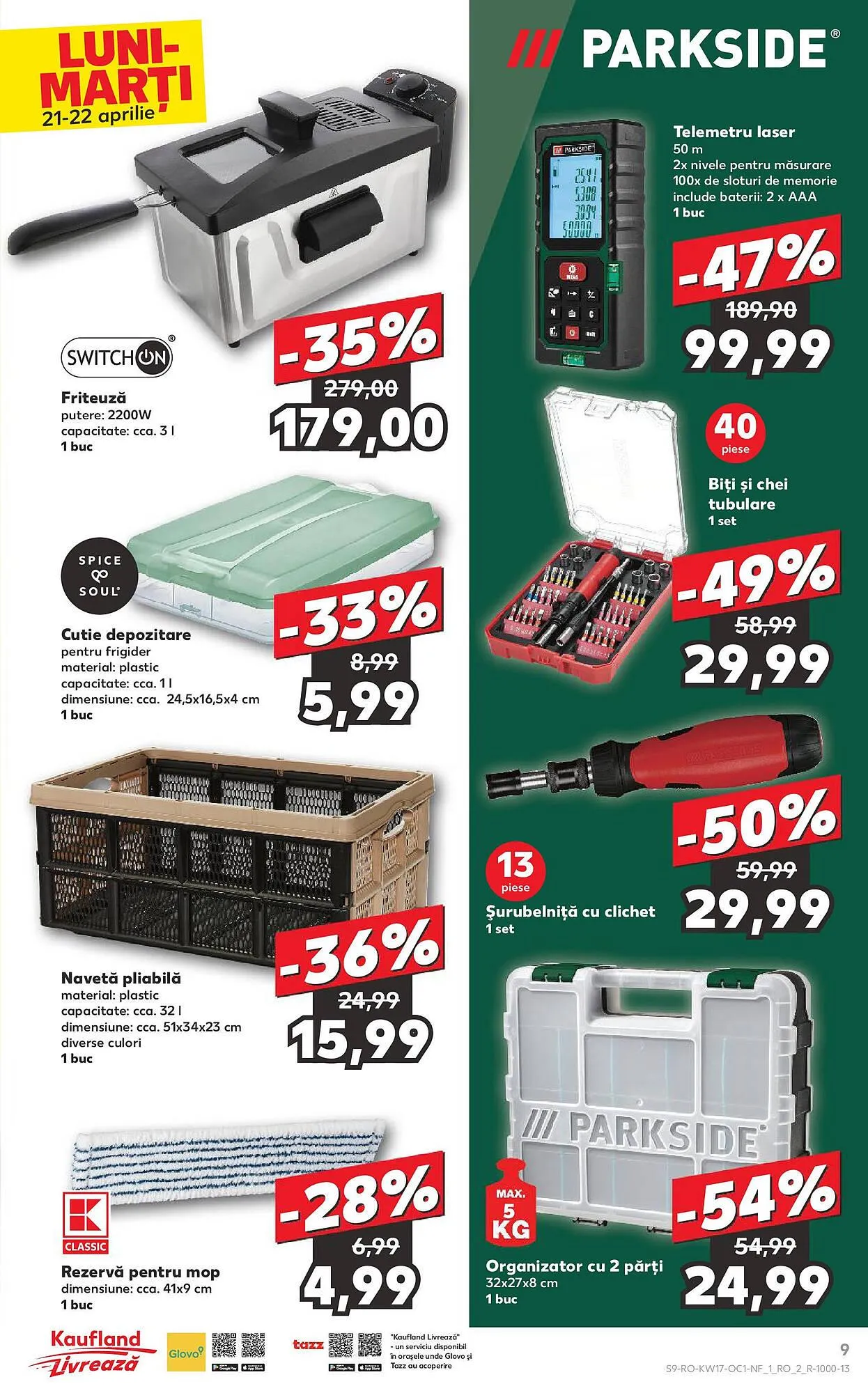 Catalog Catalog Kaufland de la 20 aprilie până la 22 aprilie 2025 - Revista Pagina 9