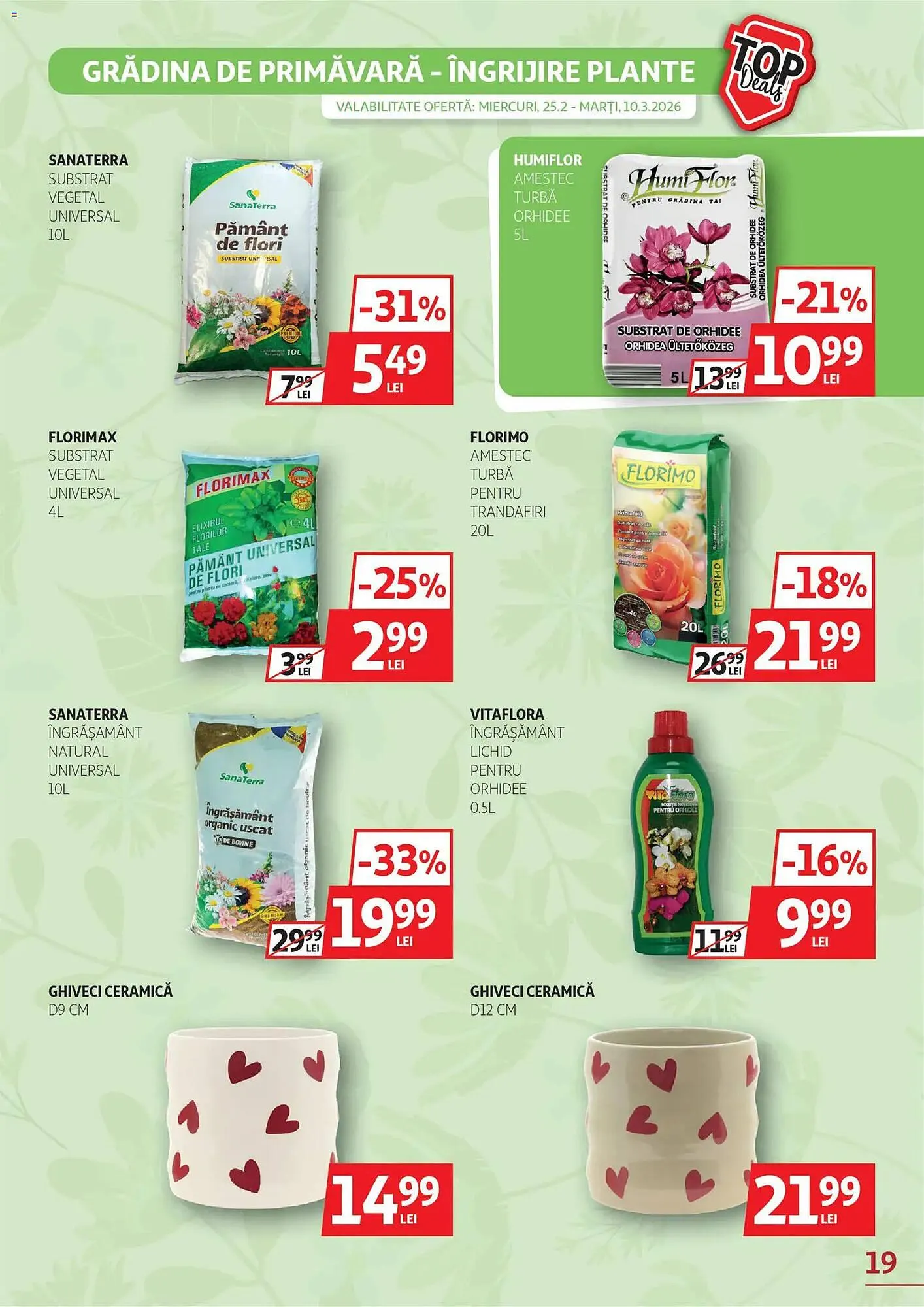 Catalog Catalog Auchan de la 25 februarie până la 10 martie 2026 - Revista Pagina 19