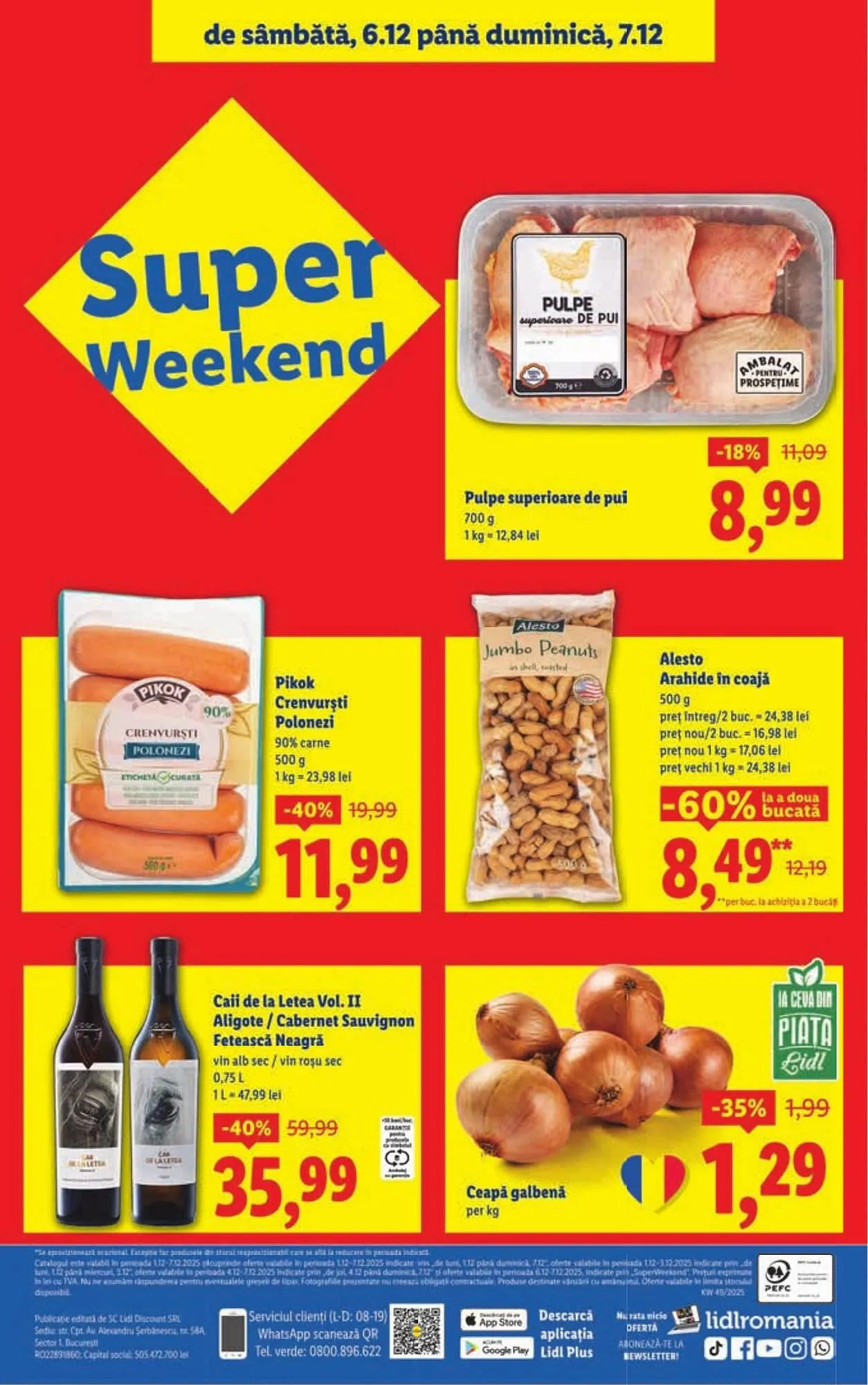 Catalog Catalog Lidl de la 1 decembrie până la 7 decembrie 2025 - Revista Pagina 40