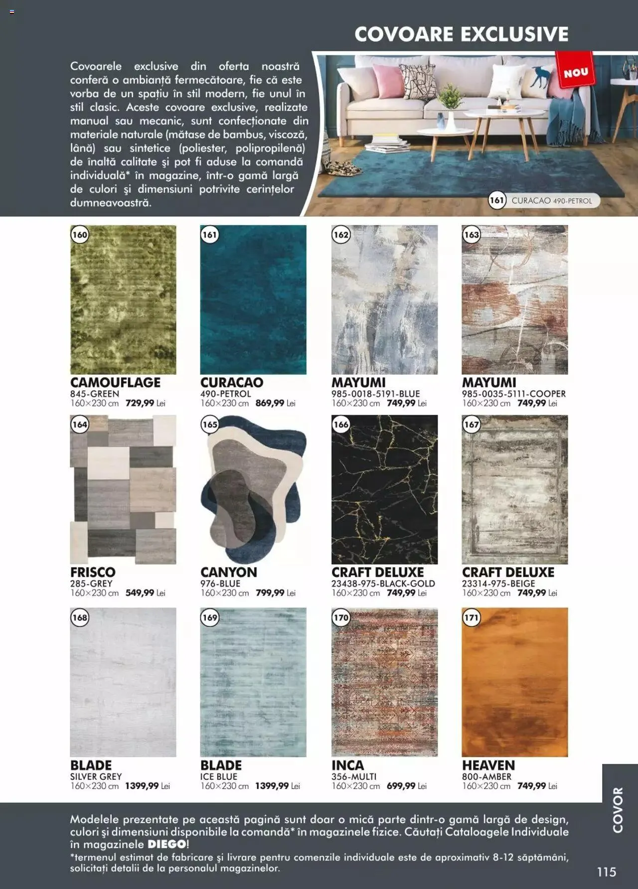 Catalog Diego catalog - Primăvară/vară de la 1 aprilie până la 31 decembrie 2024 - Revista Pagina 115