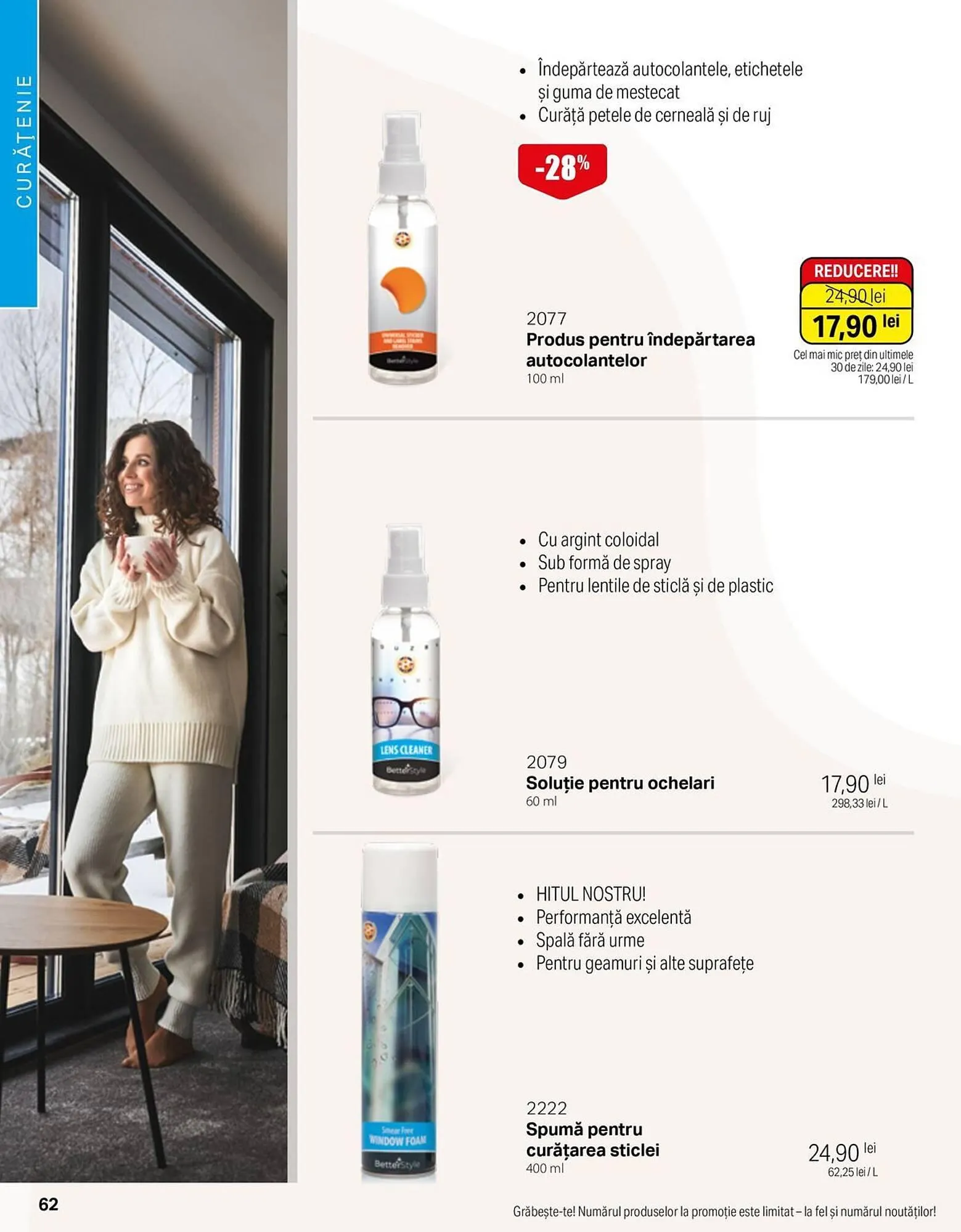 Catalog Catalog BetterStyle de la 2 ianuarie până la 31 ianuarie 2025 - Revista Pagina 62