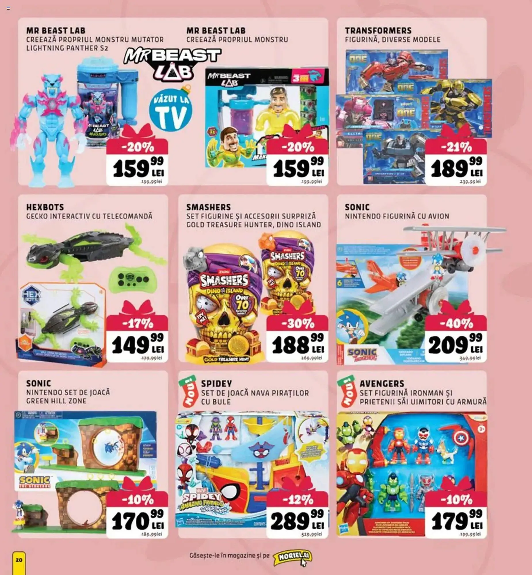 Catalog Magazine Noriel de la 16 noiembrie până la 23 decembrie 2025 - Revista Pagina 20