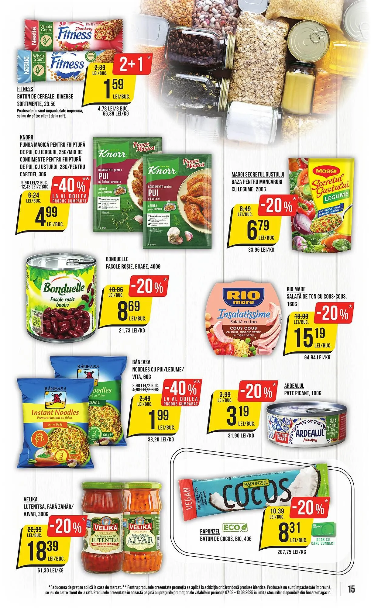 Catalog Catalog Mega Image de la 7 august până la 13 august 2025 - Revista Pagina 15