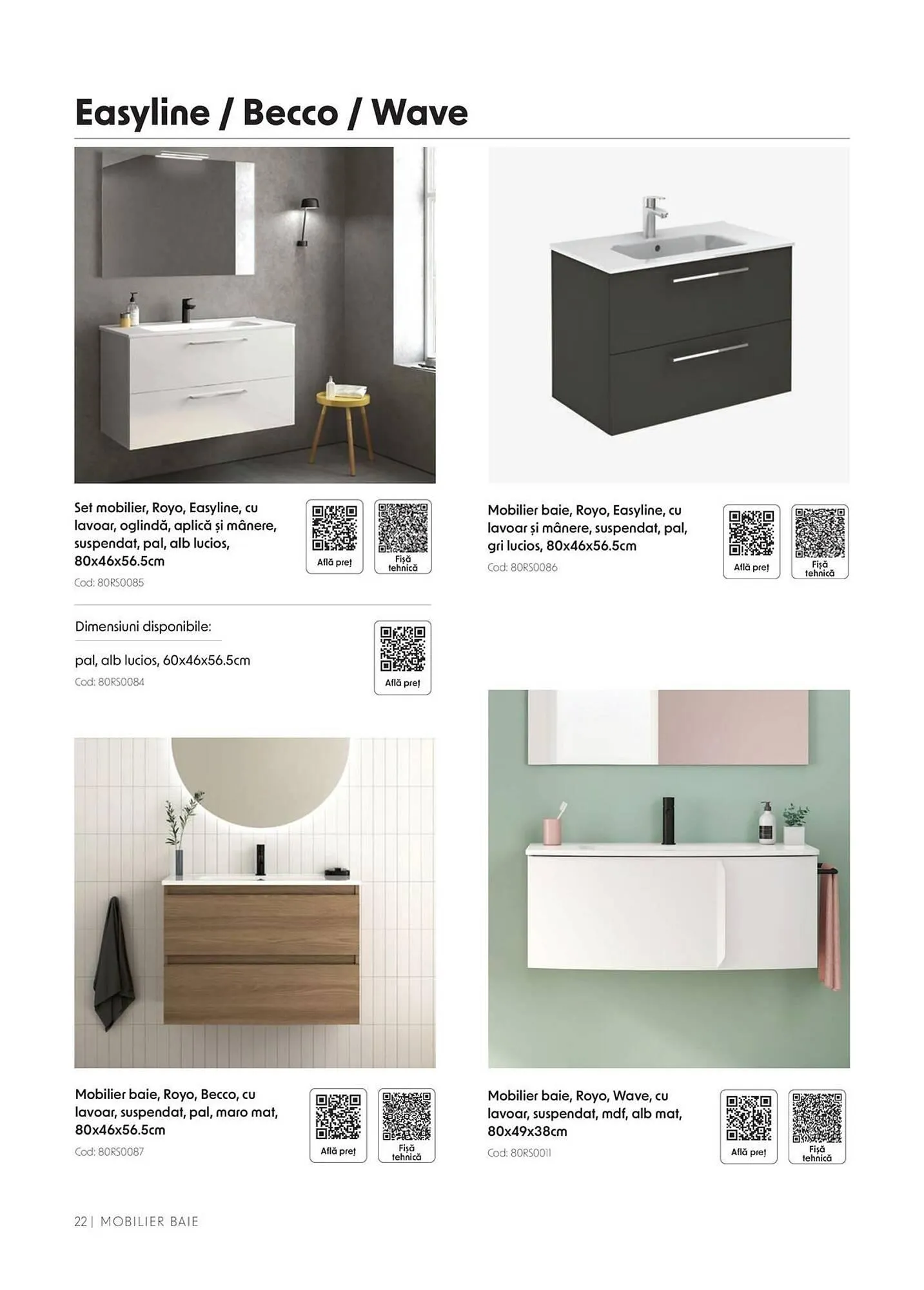 Catalog Catalog Romstal de la 1 aprilie până la 31 decembrie 2026 - Revista Pagina 22