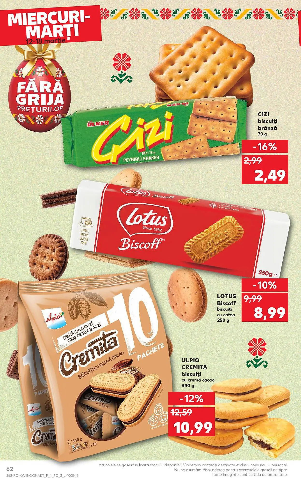 Catalog Catalog Kaufland de la 12 martie până la 18 martie 2025 - Revista Pagina 62