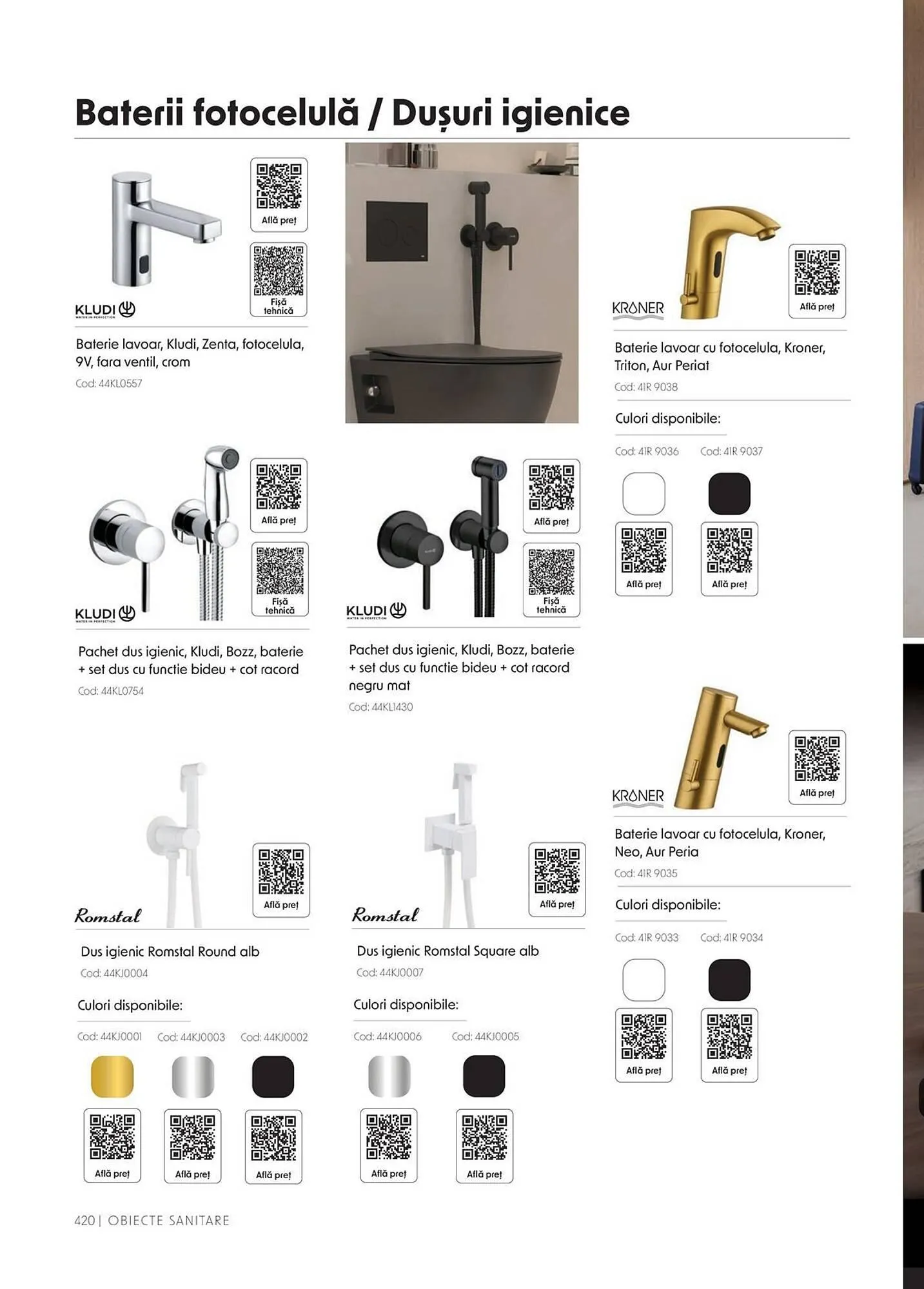 Catalog Catalog Romstal de la 1 aprilie până la 31 decembrie 2026 - Revista Pagina 420