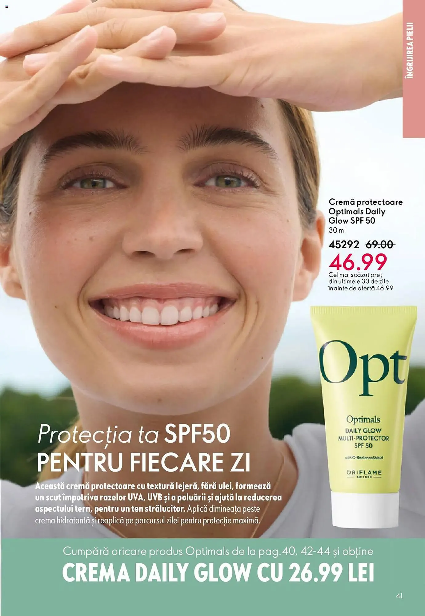 Catalog Catalog Oriflame de la 24 martie până la 14 aprilie 2026 - Revista Pagina 41