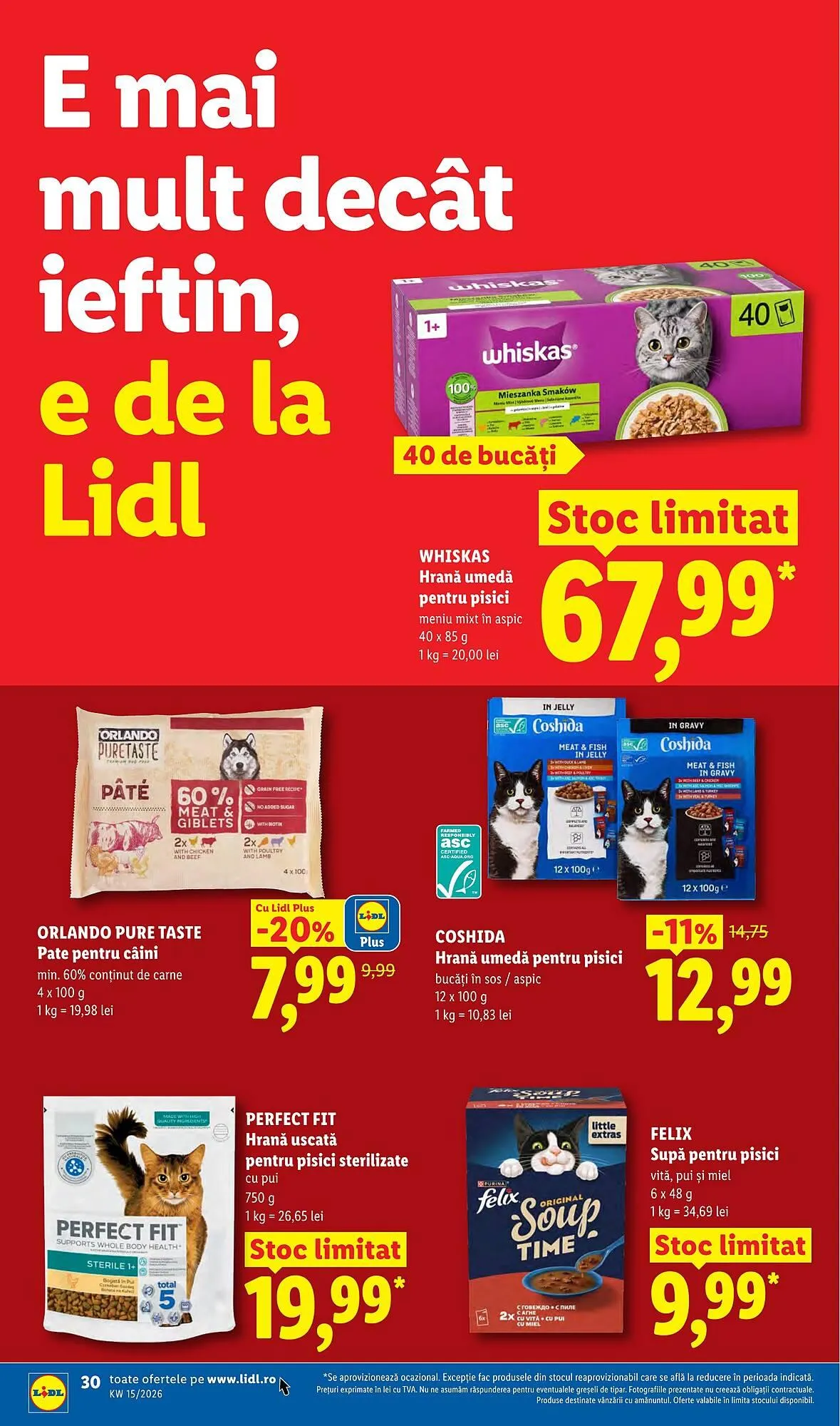 Catalog Catalog Lidl de la 6 aprilie până la 11 aprilie 2026 - Revista Pagina 30