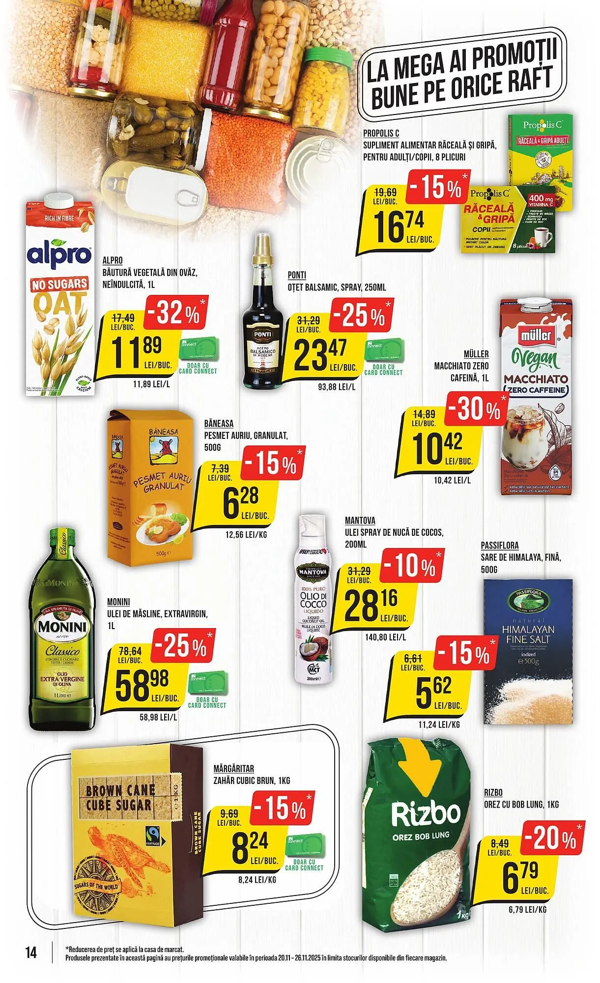 Catalog Catalog Mega Image de la 20 noiembrie până la 26 noiembrie 2025 - Revista Pagina 14