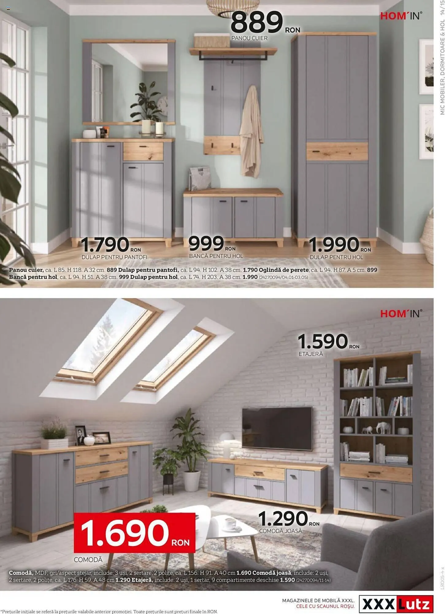 Catalog XXXLutz catalog de la 1 iunie până la 31 decembrie 2024 - Revista Pagina 15