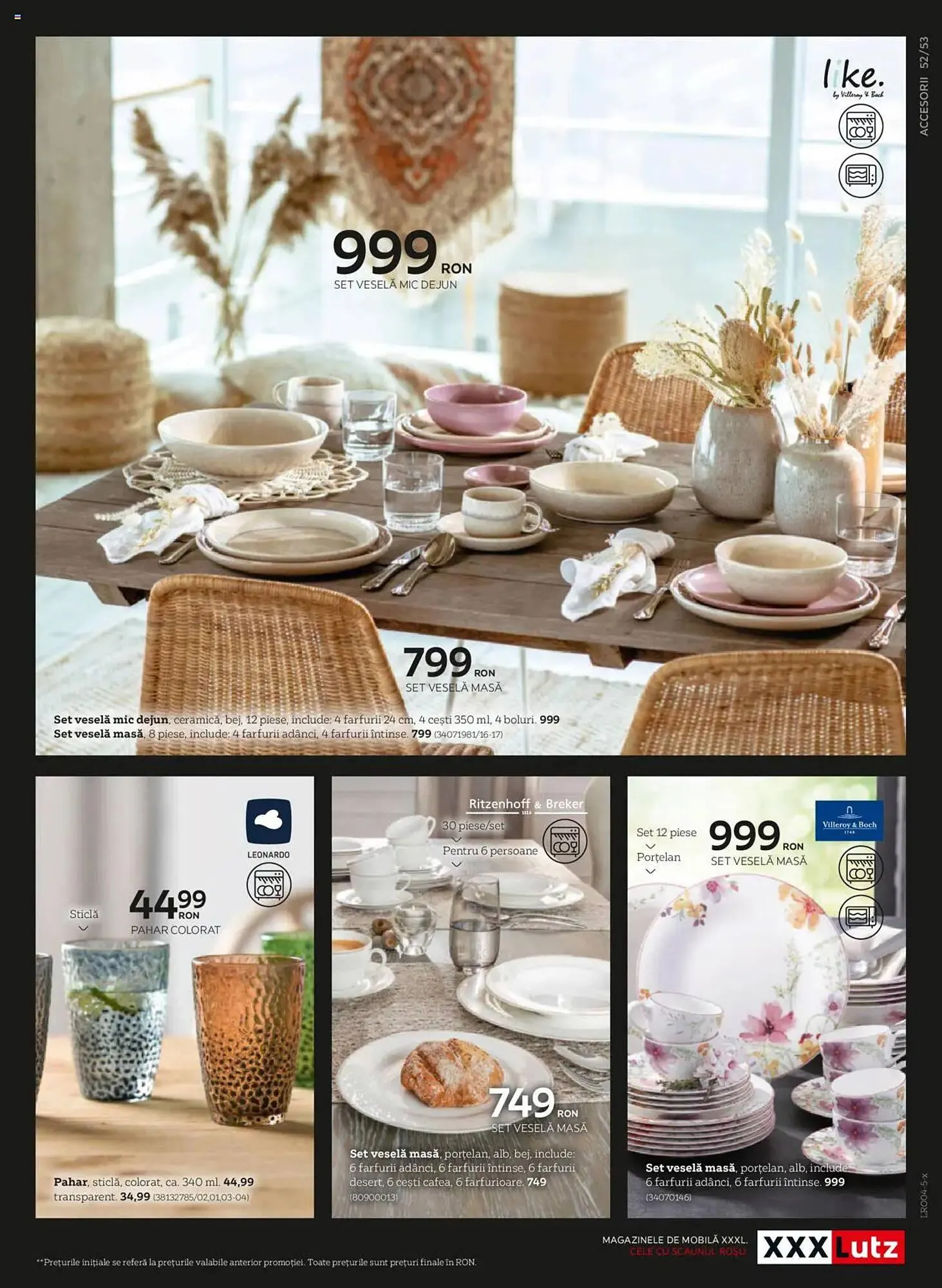 Catalog Catalog XXXLutz de la 7 aprilie până la 31 decembrie 2025 - Revista Pagina 53