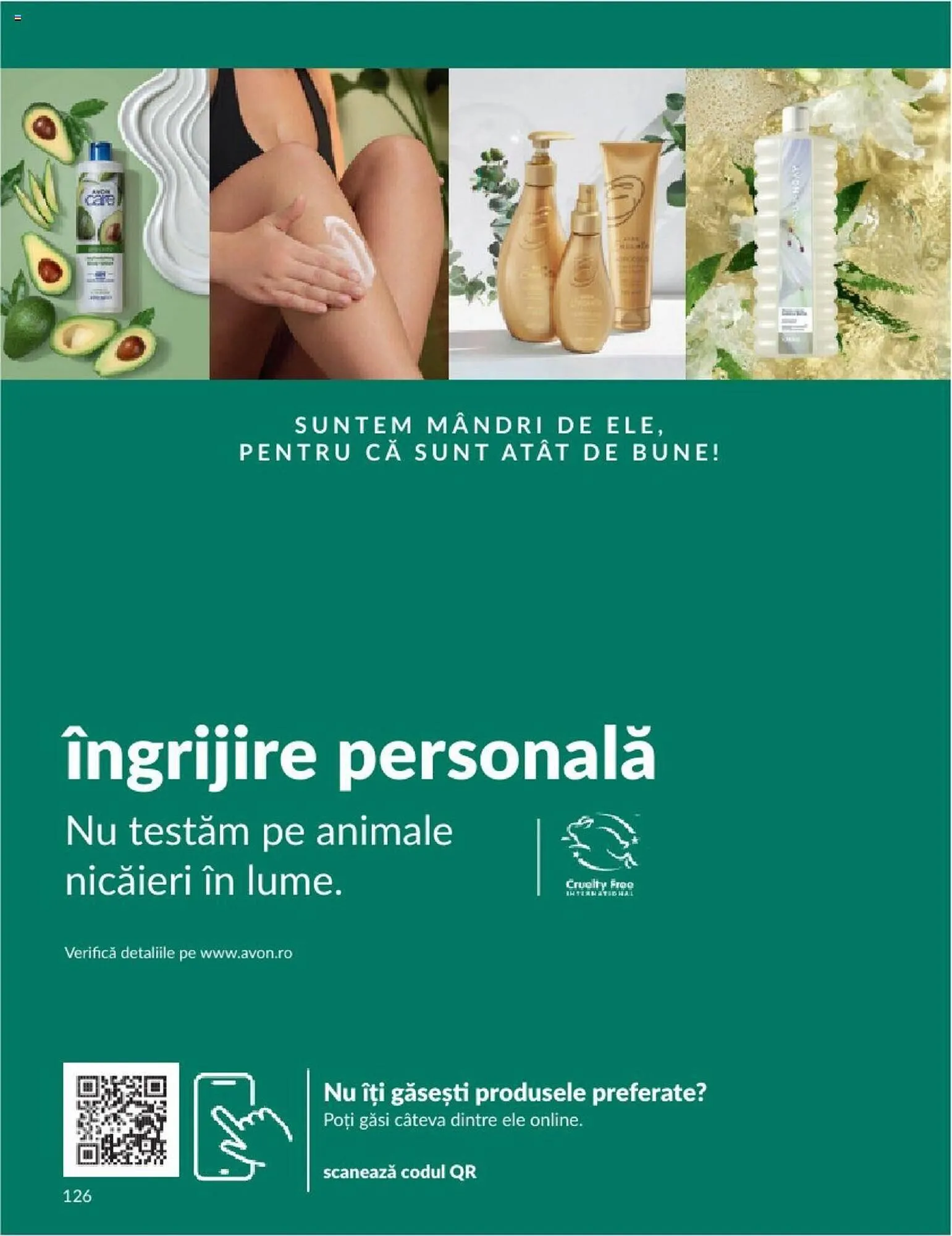 Catalog Avon catalog de la 1 septembrie până la 30 septembrie 2023 - Revista Pagina 128